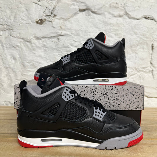 Air Jordan 4 Bred Reimagined Sz 8.5 DS