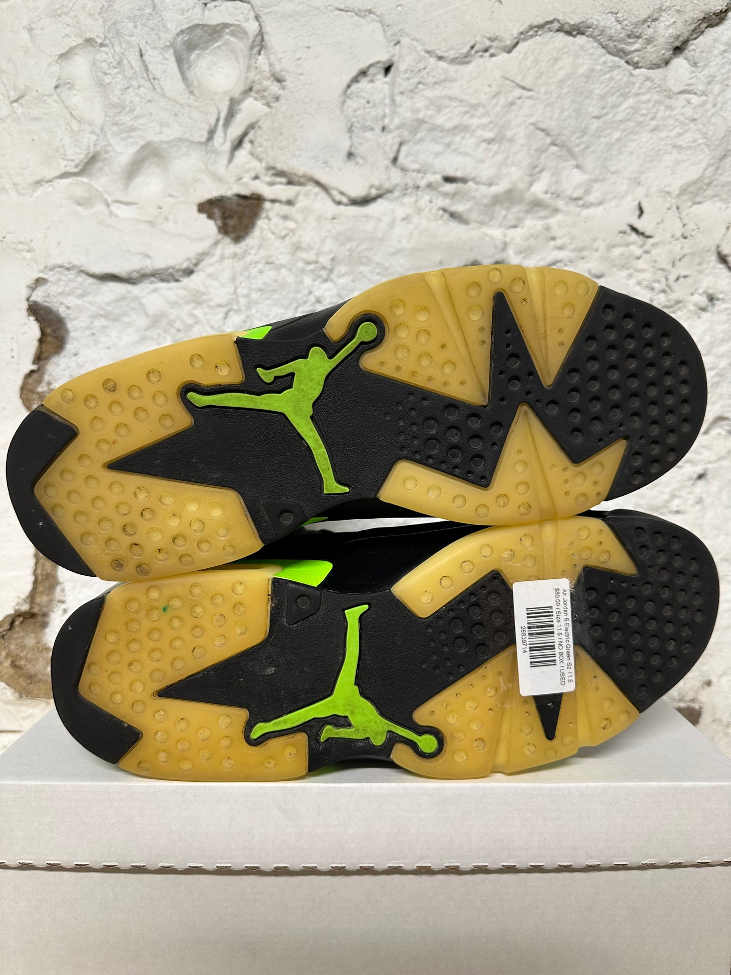 Air Jordan 6 Electric Green Sz 11.5