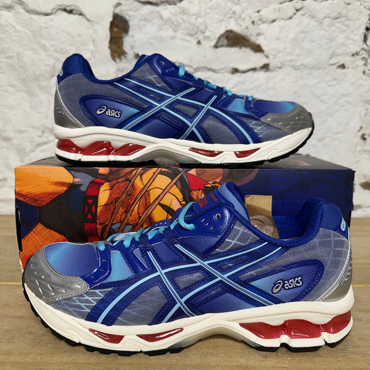 Asics Gel-Nimbus 10.1 Kith Marvel Iron Man v Mega Man Sz 10.5 DS