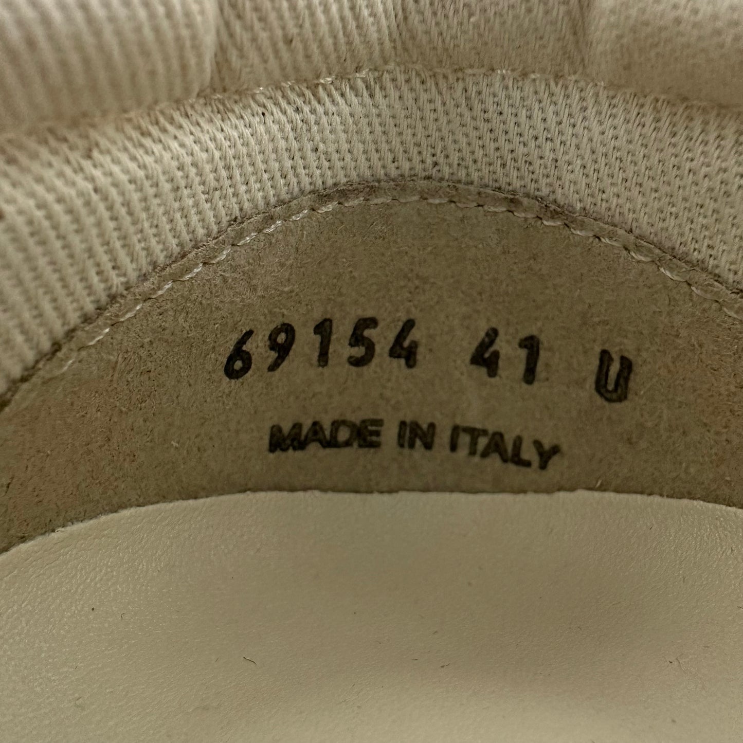 Rick Owens Vintage Megacrust Milk Sneaker