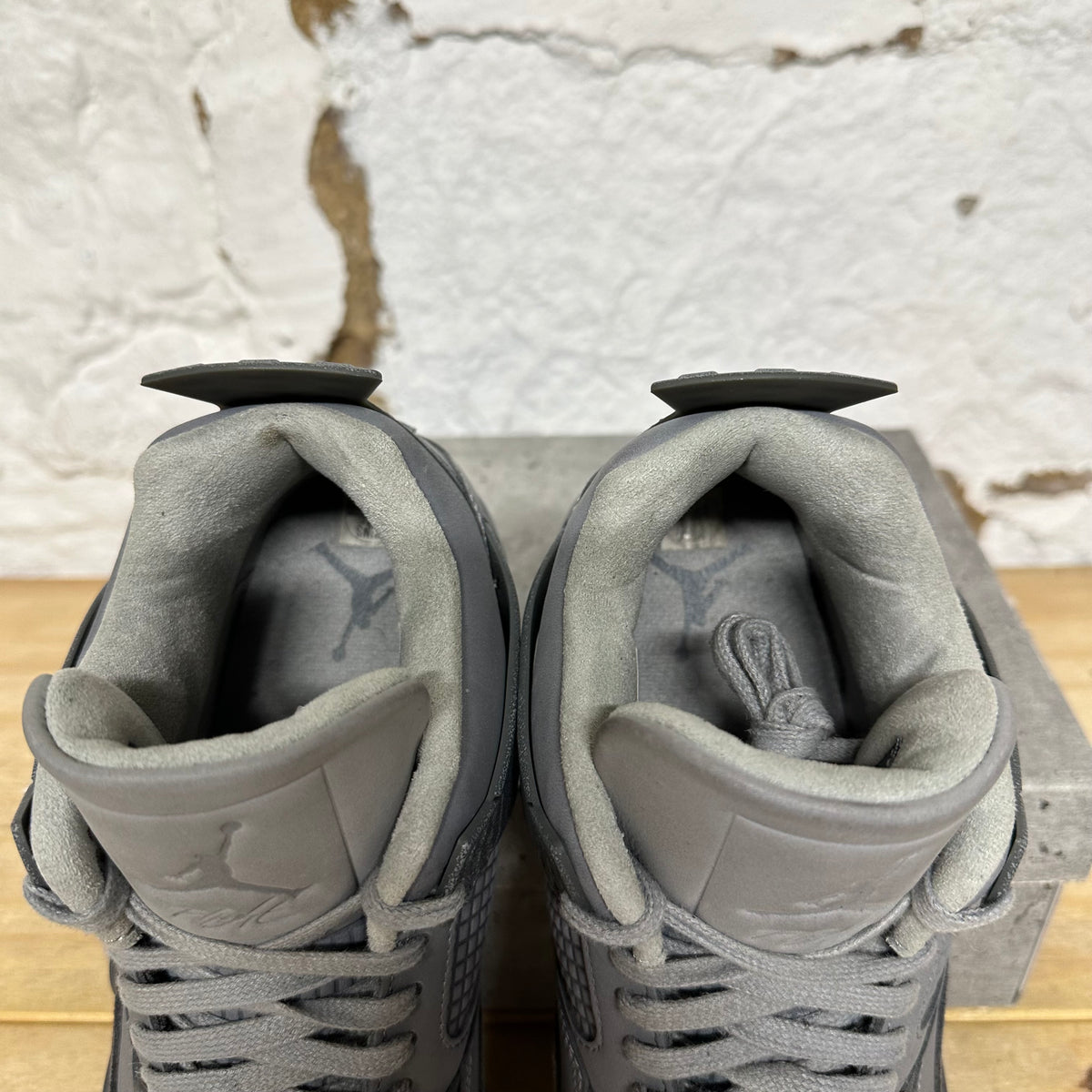 Air Jordan 4 Wet Cement Sz 9
