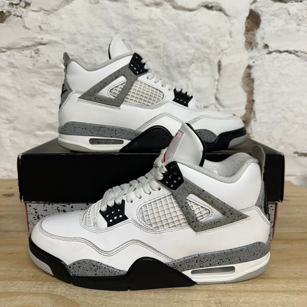 Air Jordan 4 White Cement Sz 8