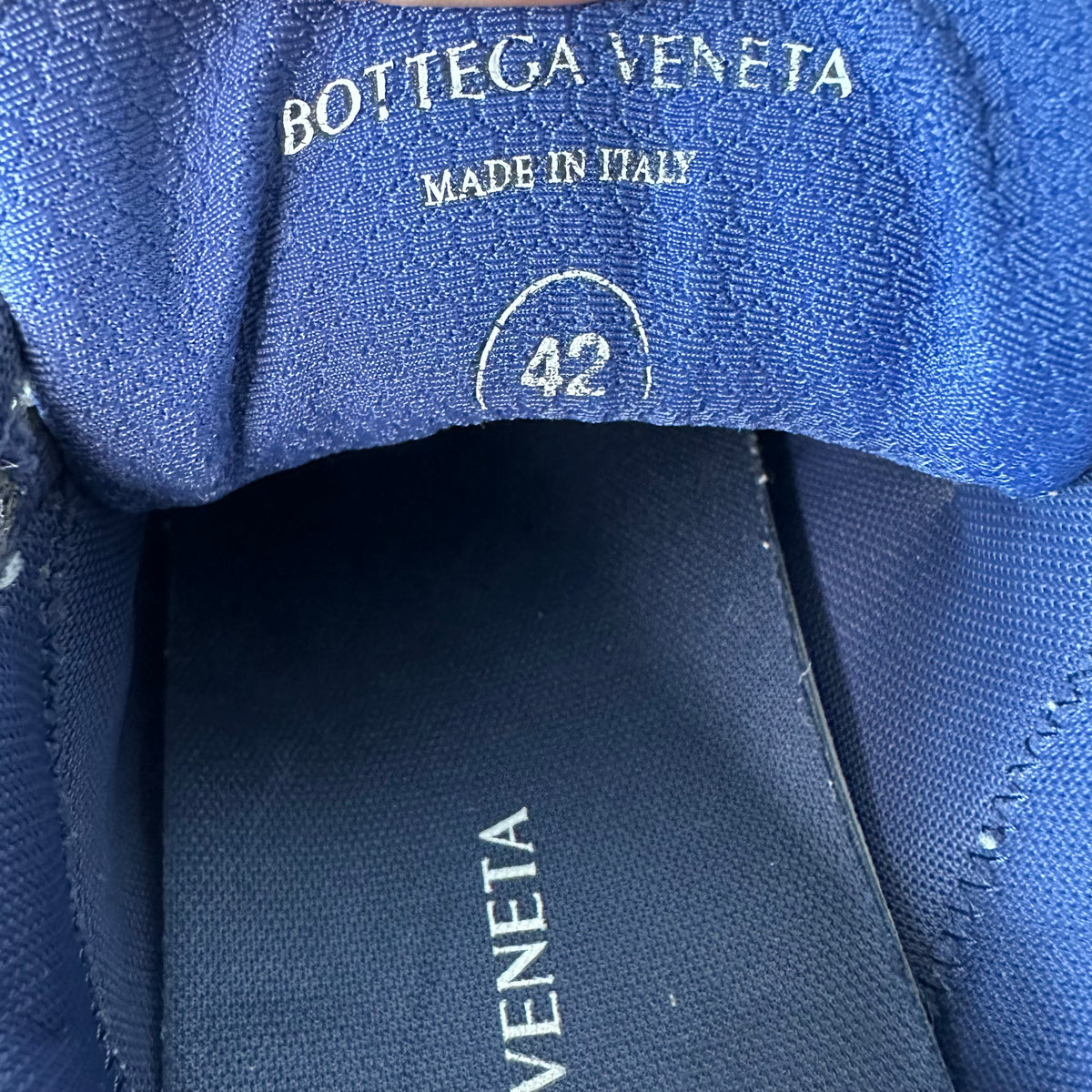 Bottega Veneta Abyss Silver Orbit Sneaker Sz 9 (42)