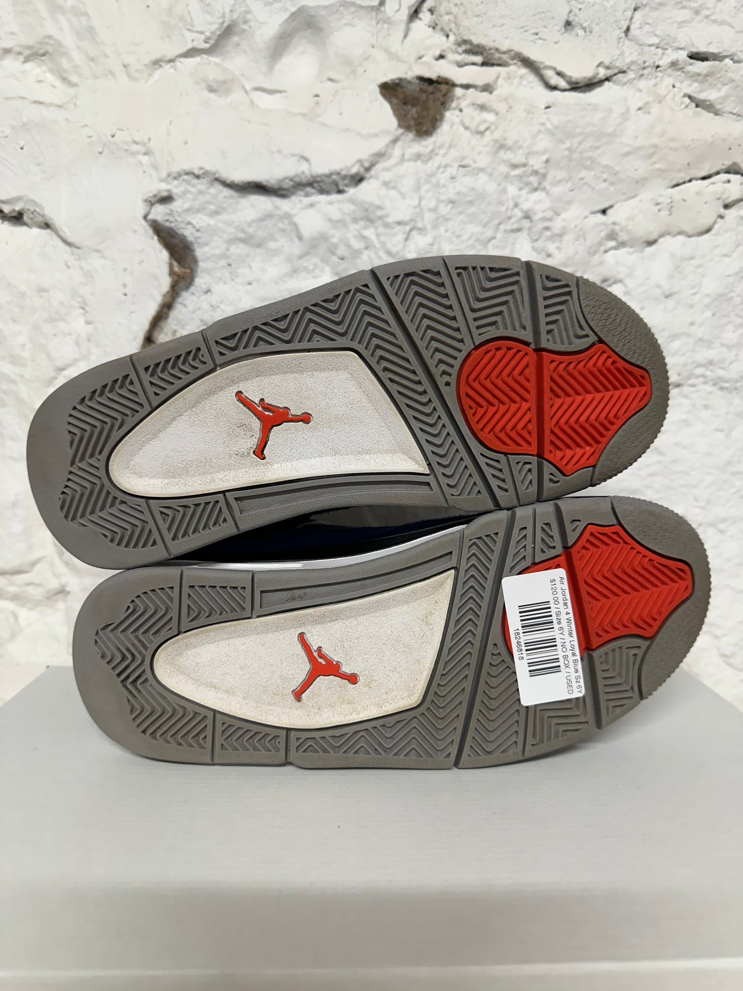 Air Jordan 4 Winter Loyal Blue Sz 6Y