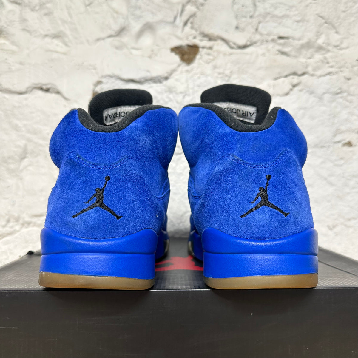 Air Jordan 5 Blue Suede Sz 14