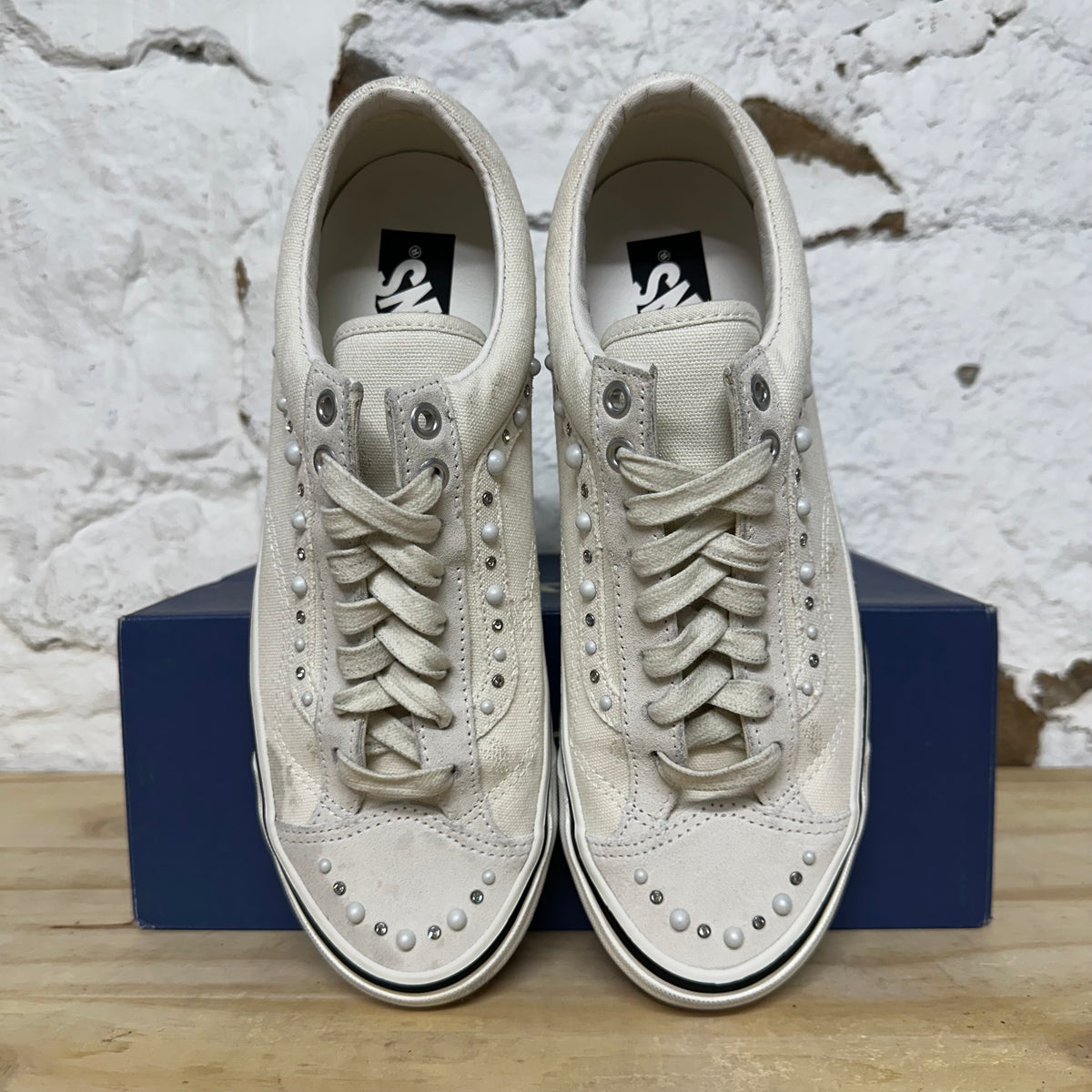 Vans Old Skool 36 Pearlized Marshmellow Sz 8.5
