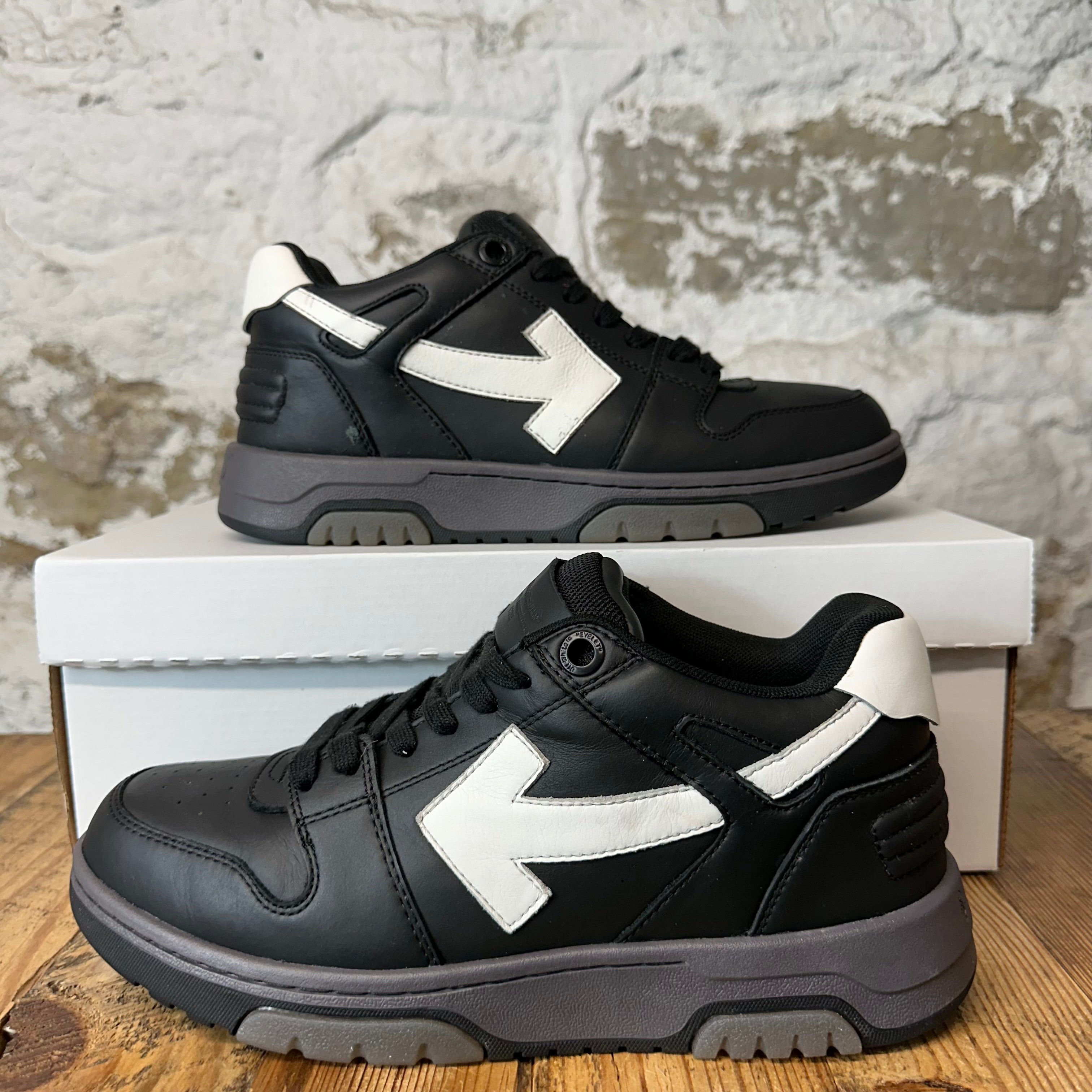 Off-White Out Of Office White Black Sneaker Sz 7 (40)
