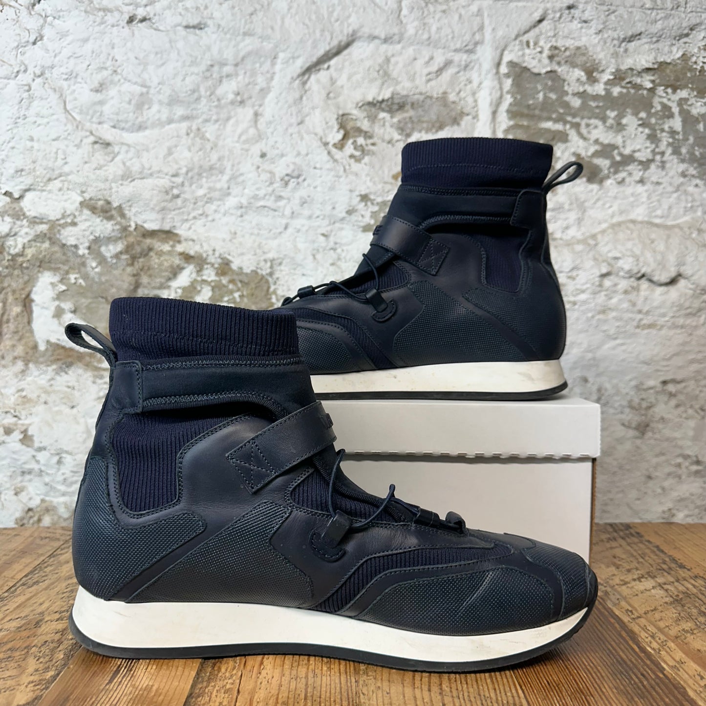 Versace Strap Lace Navy Sneaker Sz 12 (45)