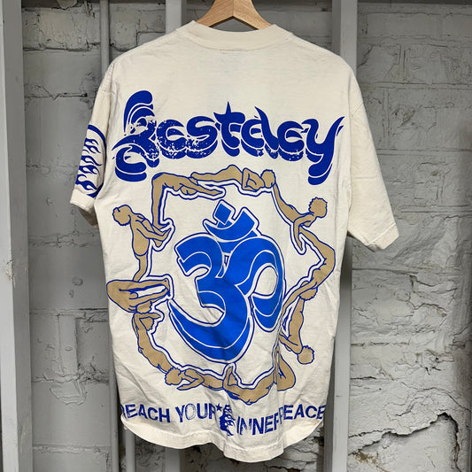 Hellstar School Of Enlightment Cream T-Shirt Sz M