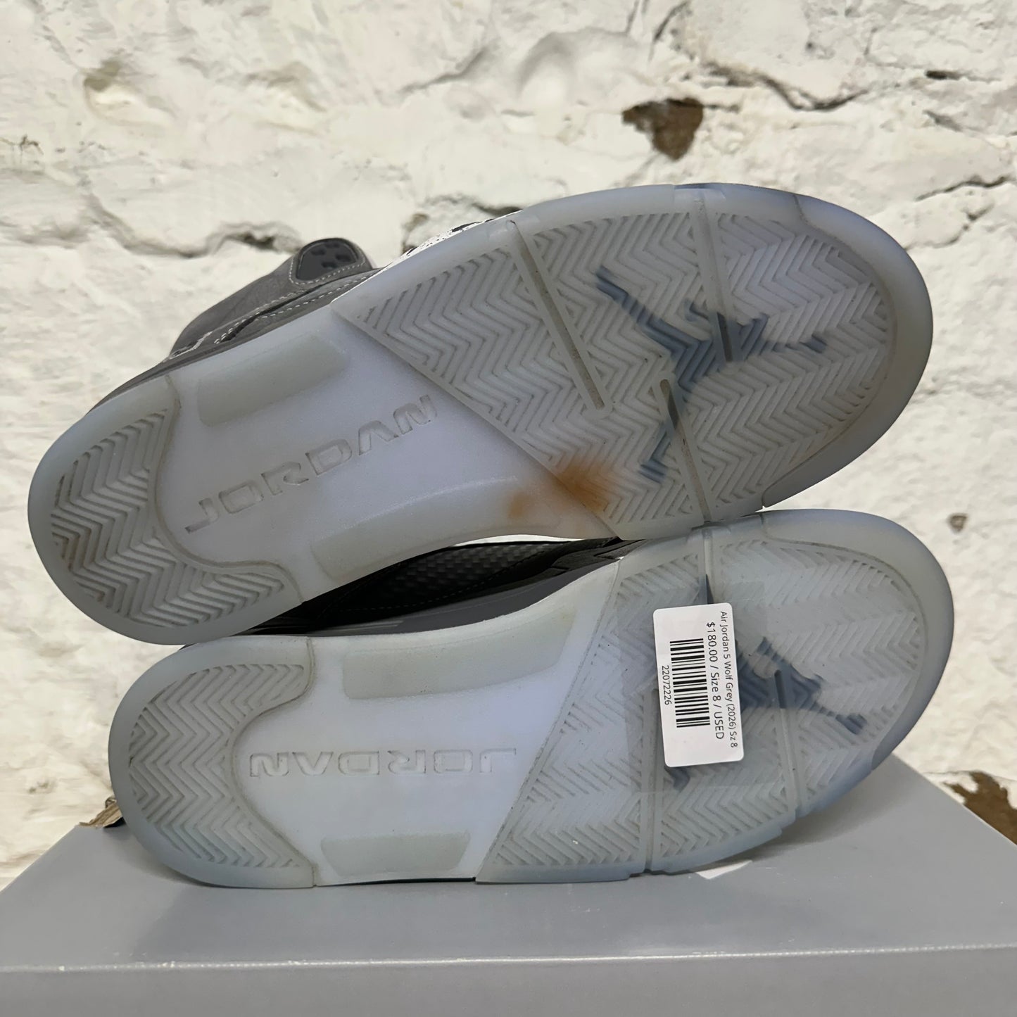 Air Jordan 5 Wolf Grey (2026) Sz 8