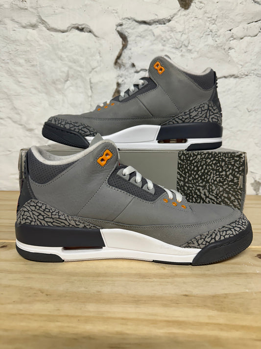 Air Jordan 3 Cool Grey Sz 10