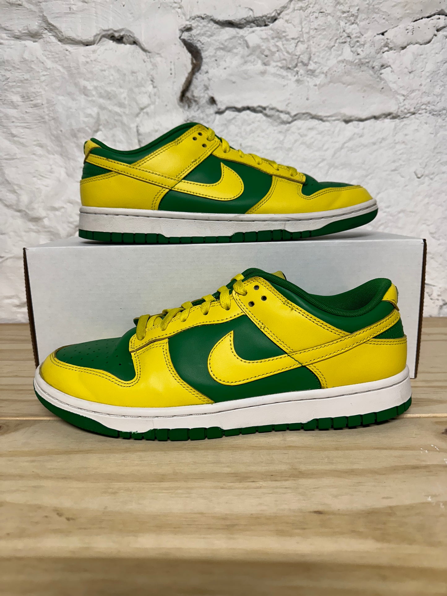 Nike Dunk Low Reverse Brazil Sz 9.5