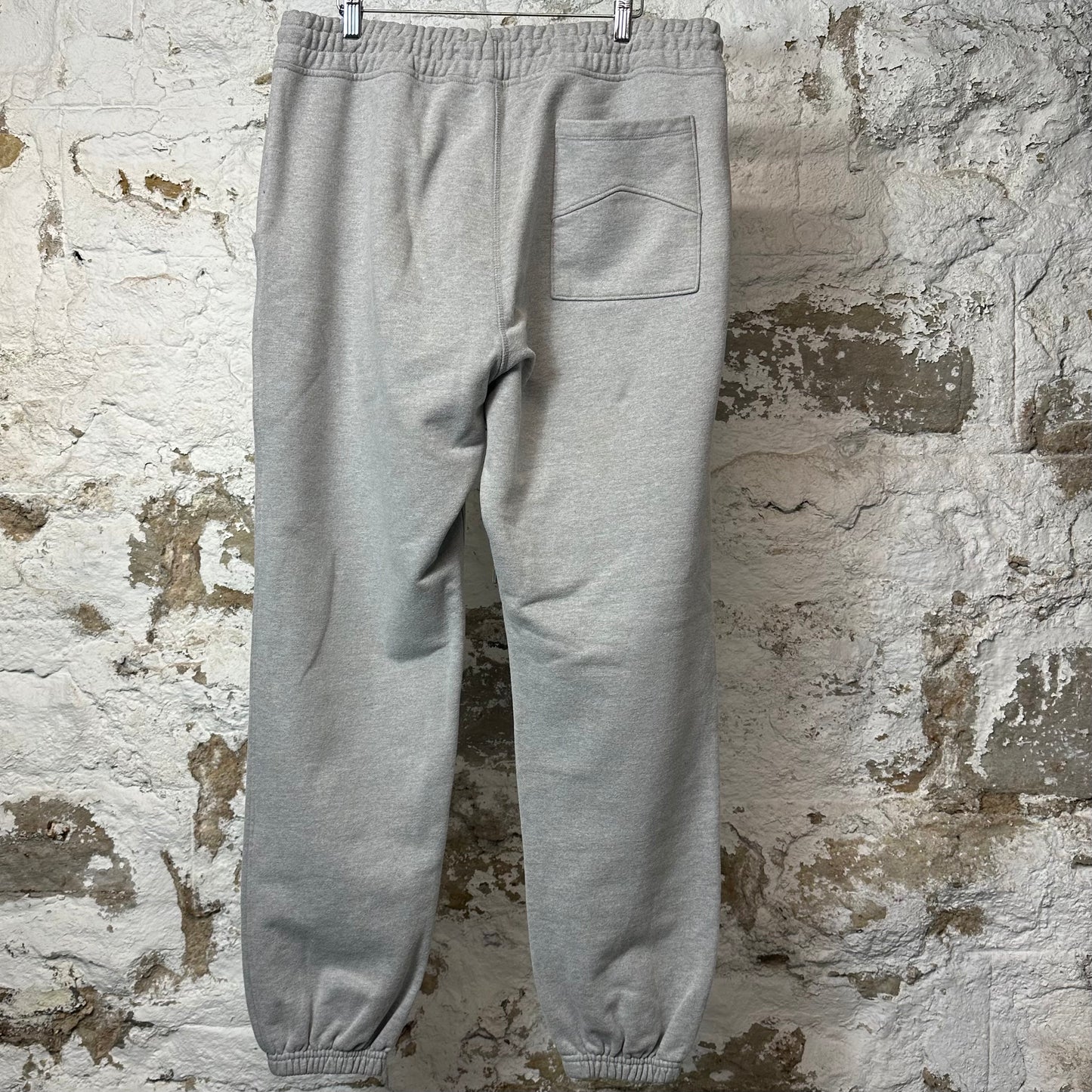 Rhude Black Script Gray Sweatpants Sz XL