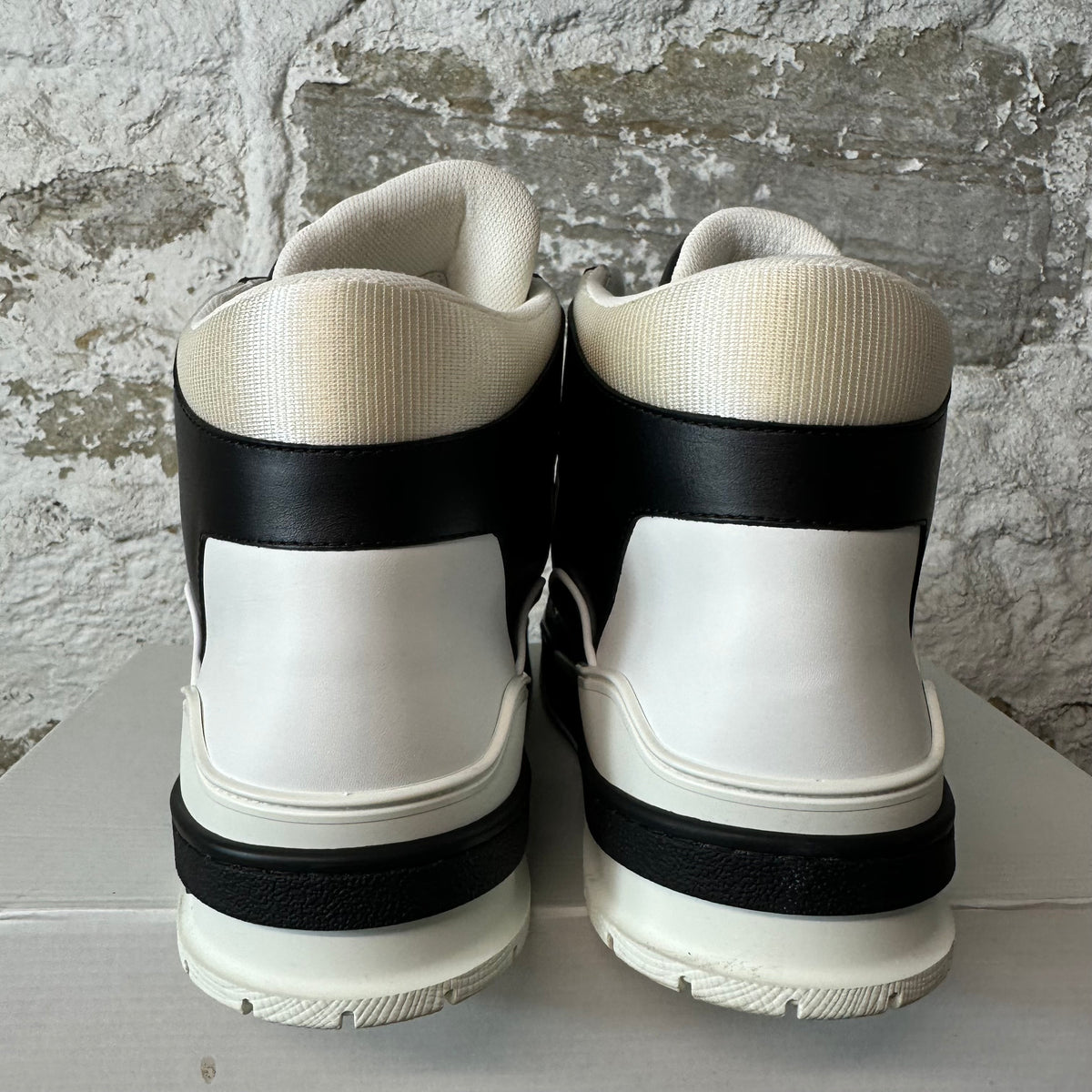 Louis Vuitton High Black White Trainer Sneaker Sz 11.5 (10LV)