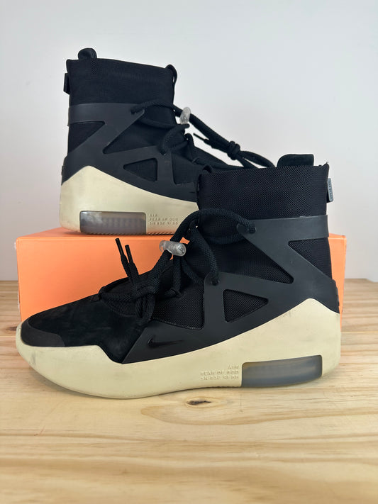 Nike Air Fear of God 1 Black Sz 10