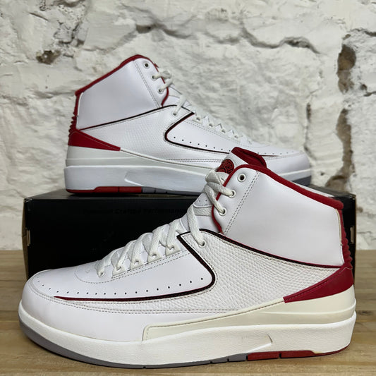 Air Jordan 2 White Red (2014) Sz 13 DS