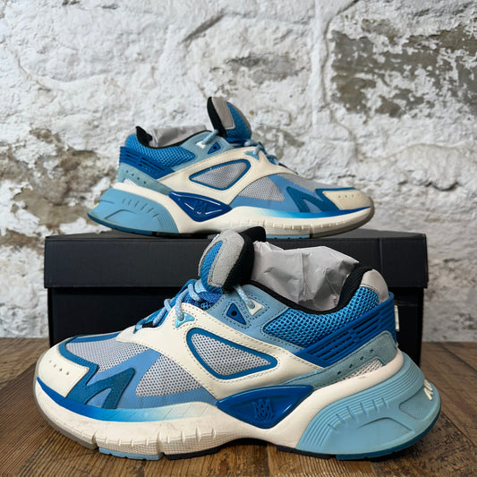 Amiri MA Runner Teal Blue White Sneaker Sz 11 (44)