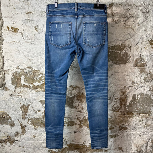 Amiri Plain Dark Blue Denim Jeans Sz 33
