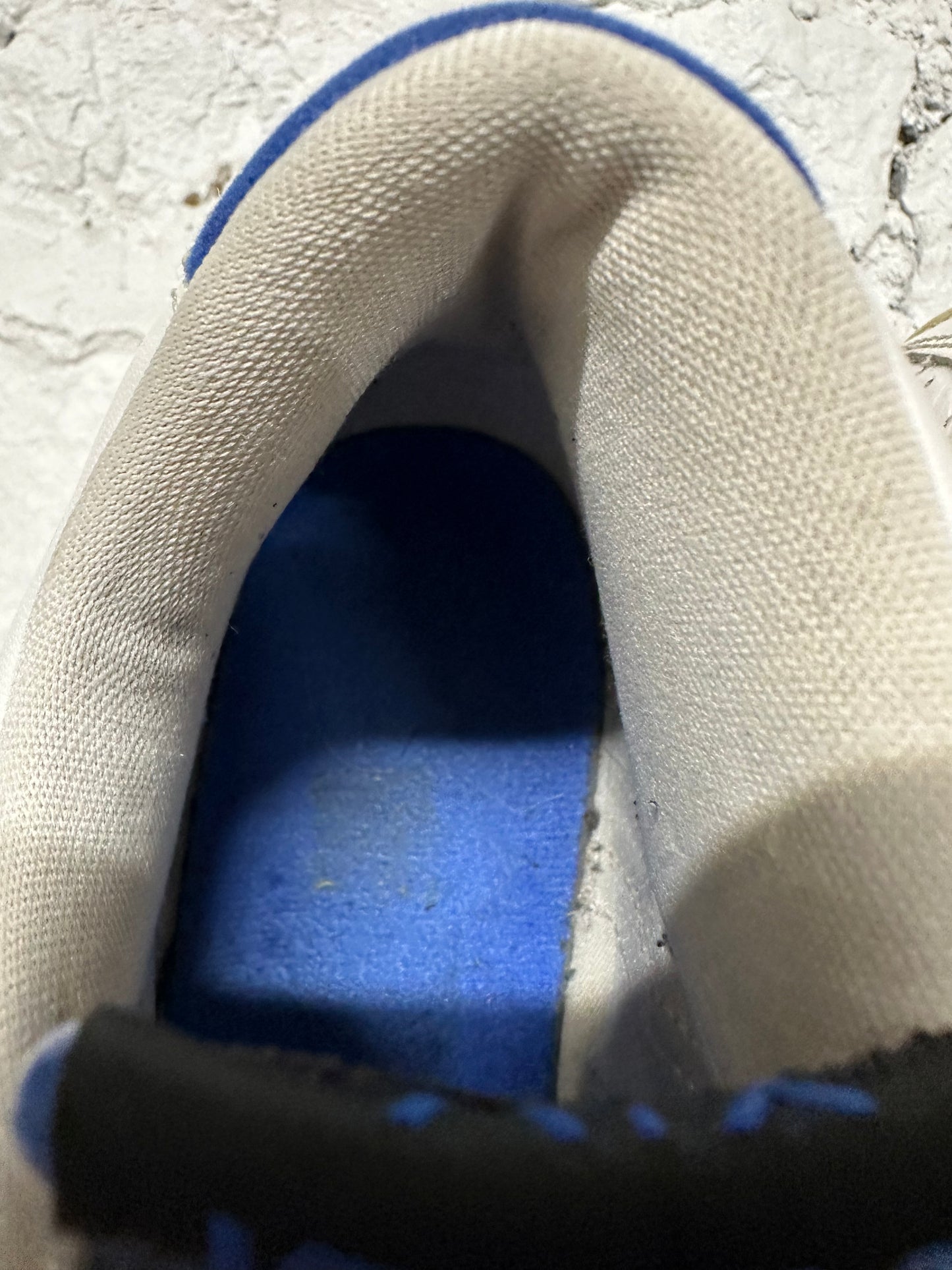 Air Jordan 14 White Hyper Royal Sz 6.5Y