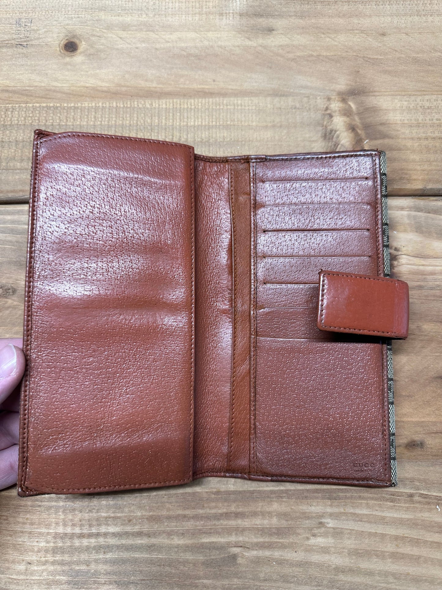 Gucci Monogram Long Wallet