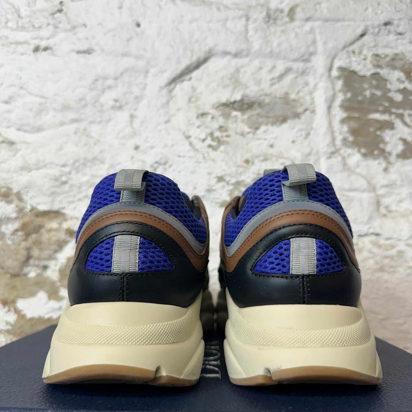 Dior B22 Brown Cream Black Sneaker Sz 13 (46)