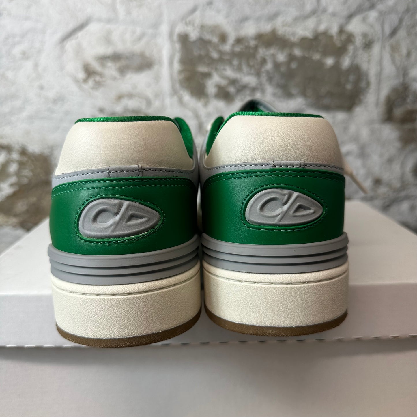 Dior B57 Green White Grey Oblique Sneaker Sz 9 (42)