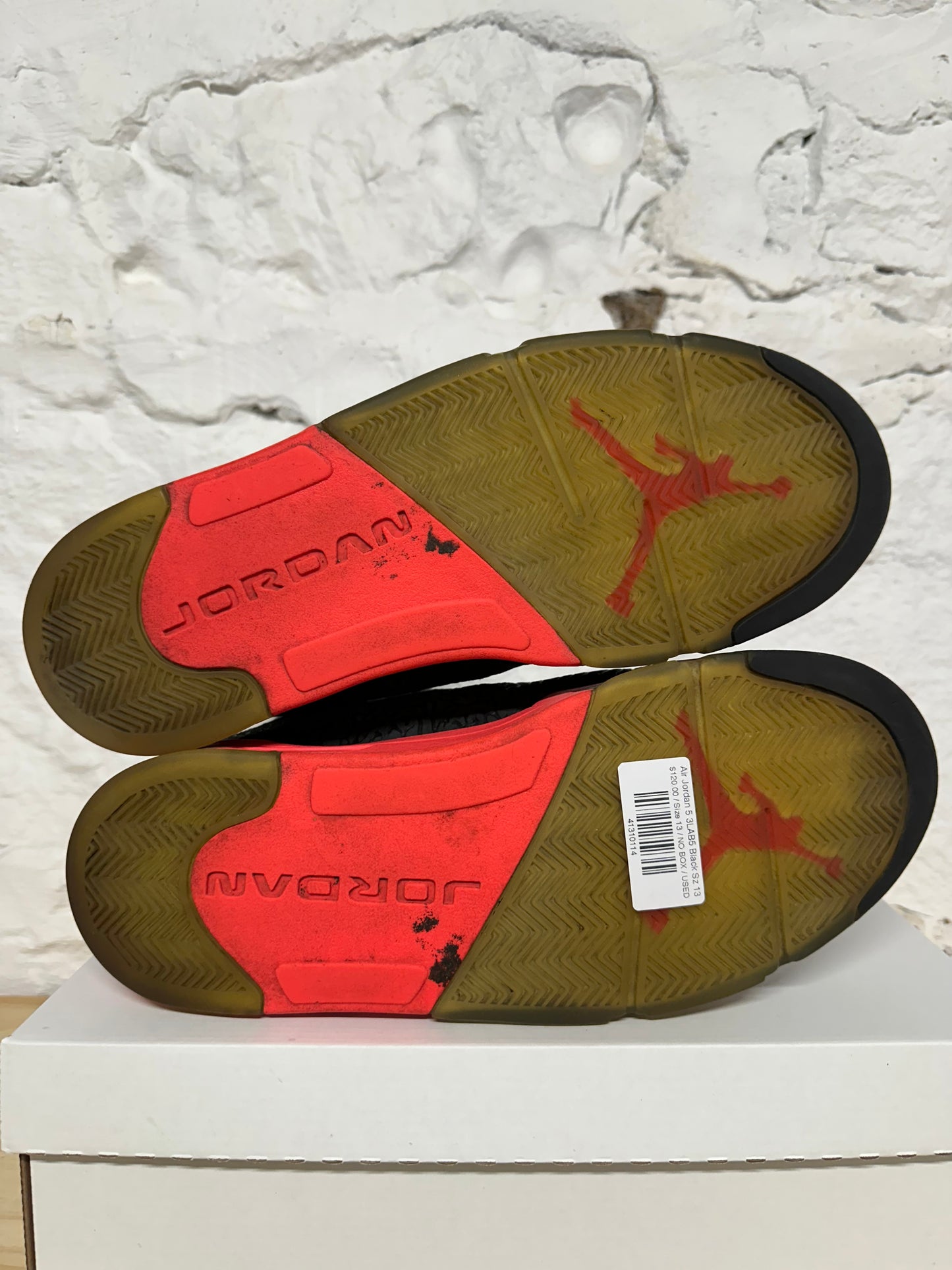 Air Jordan 5 3LAB5 Black Sz 13