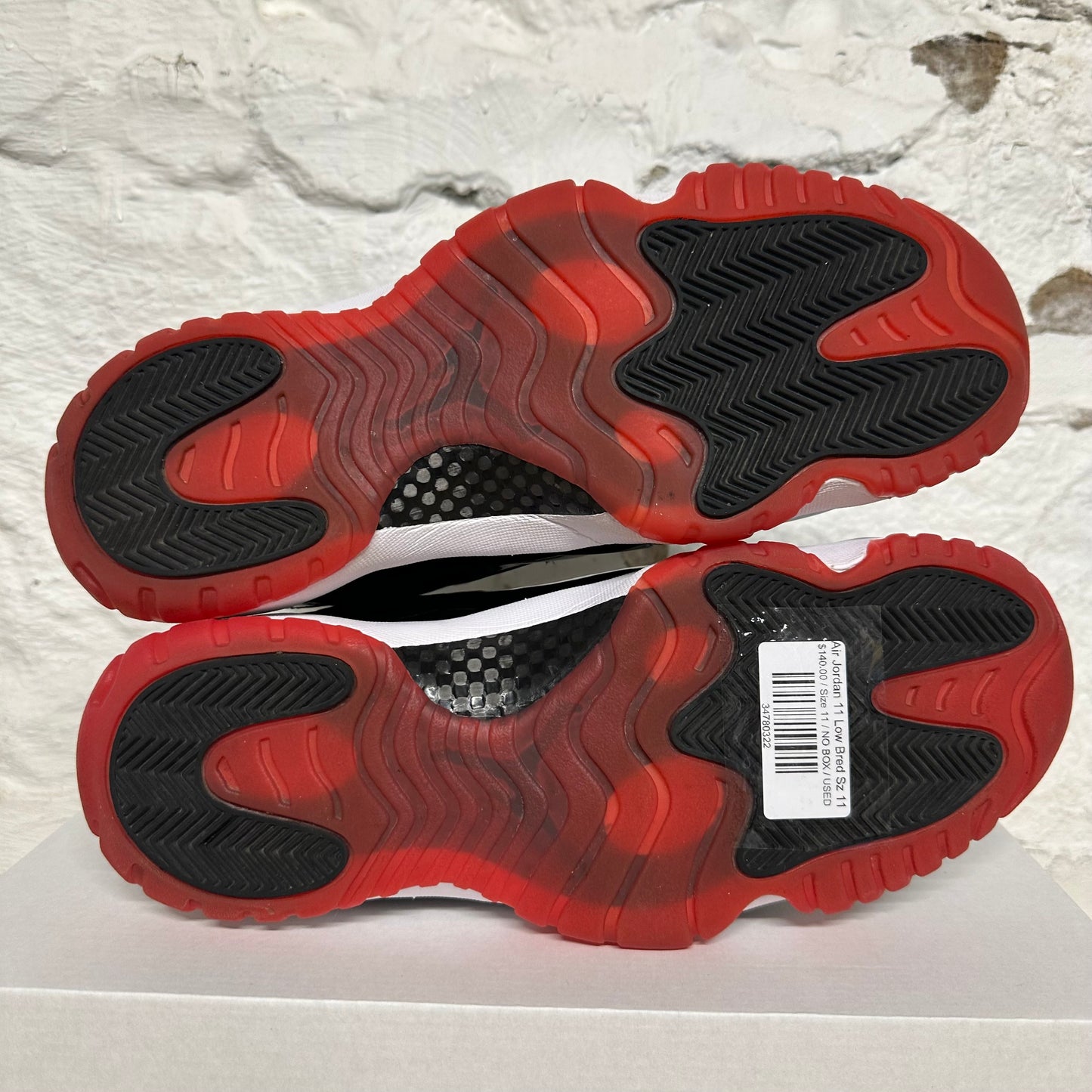 Air Jordan 11 Low Bred Sz 11