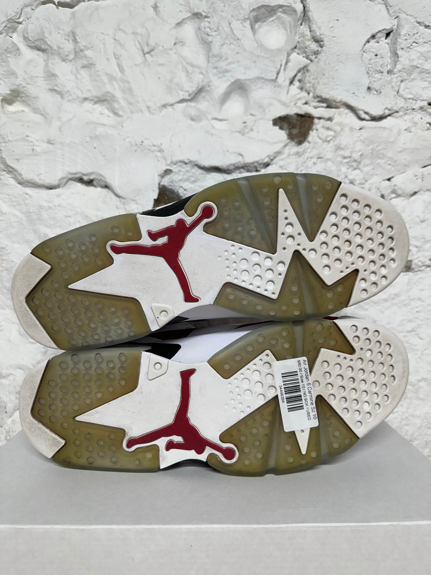 Air Jordan 6 Carmine Sz 10