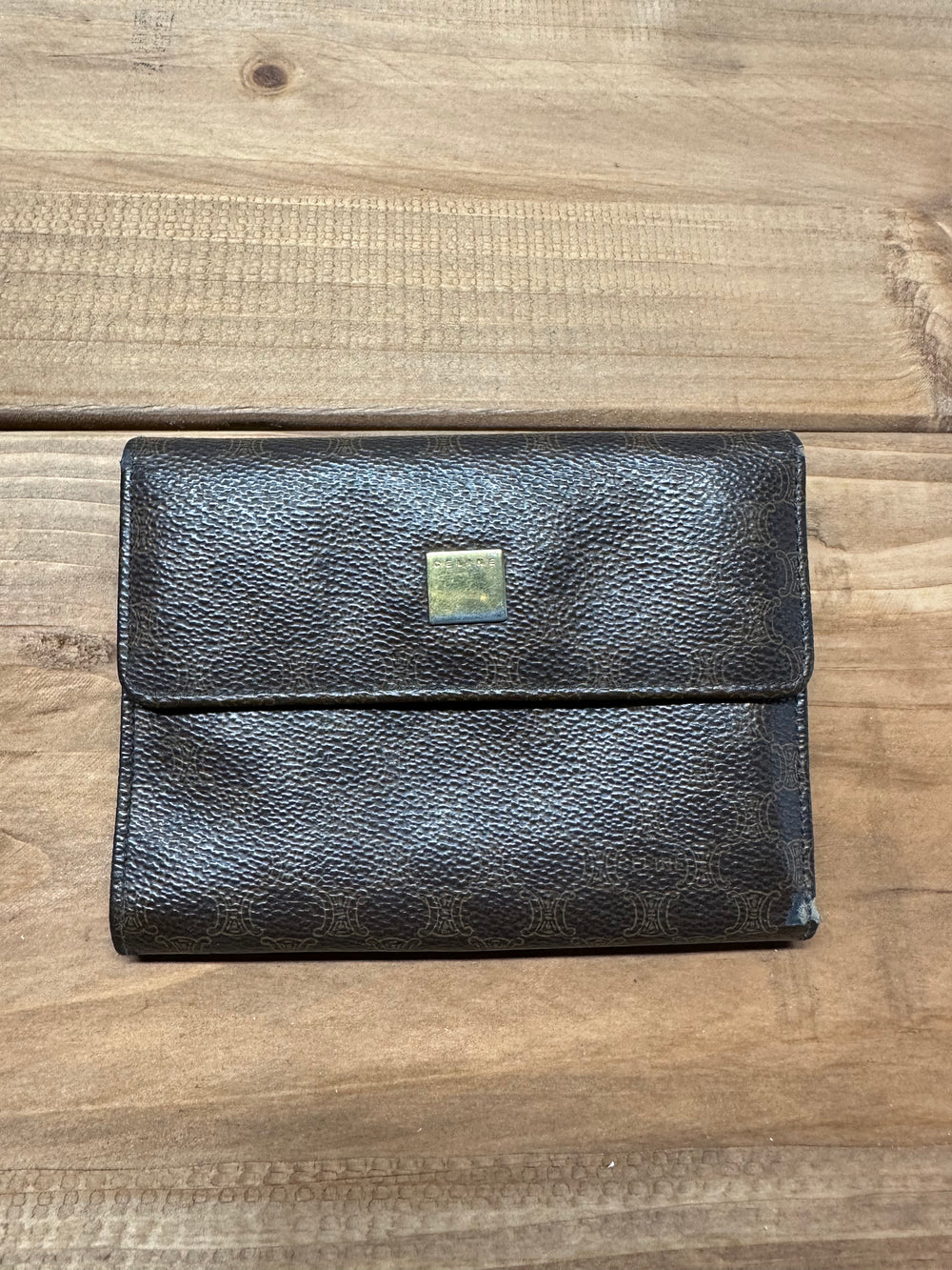 Celine Brown Monogram Wallet