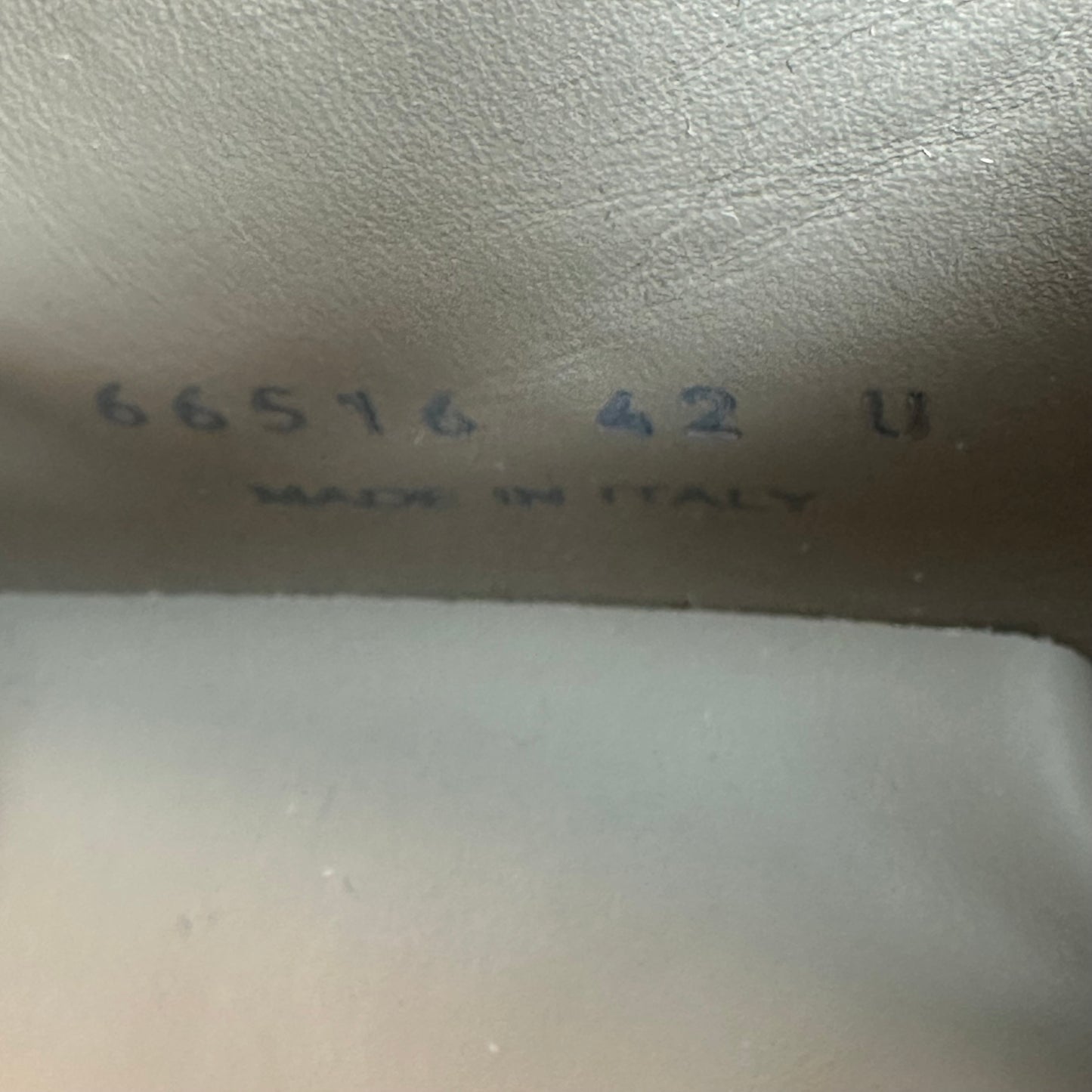 Rick Owens Hollywood Flesh Milk Sneaker Sz 9 (42) DS