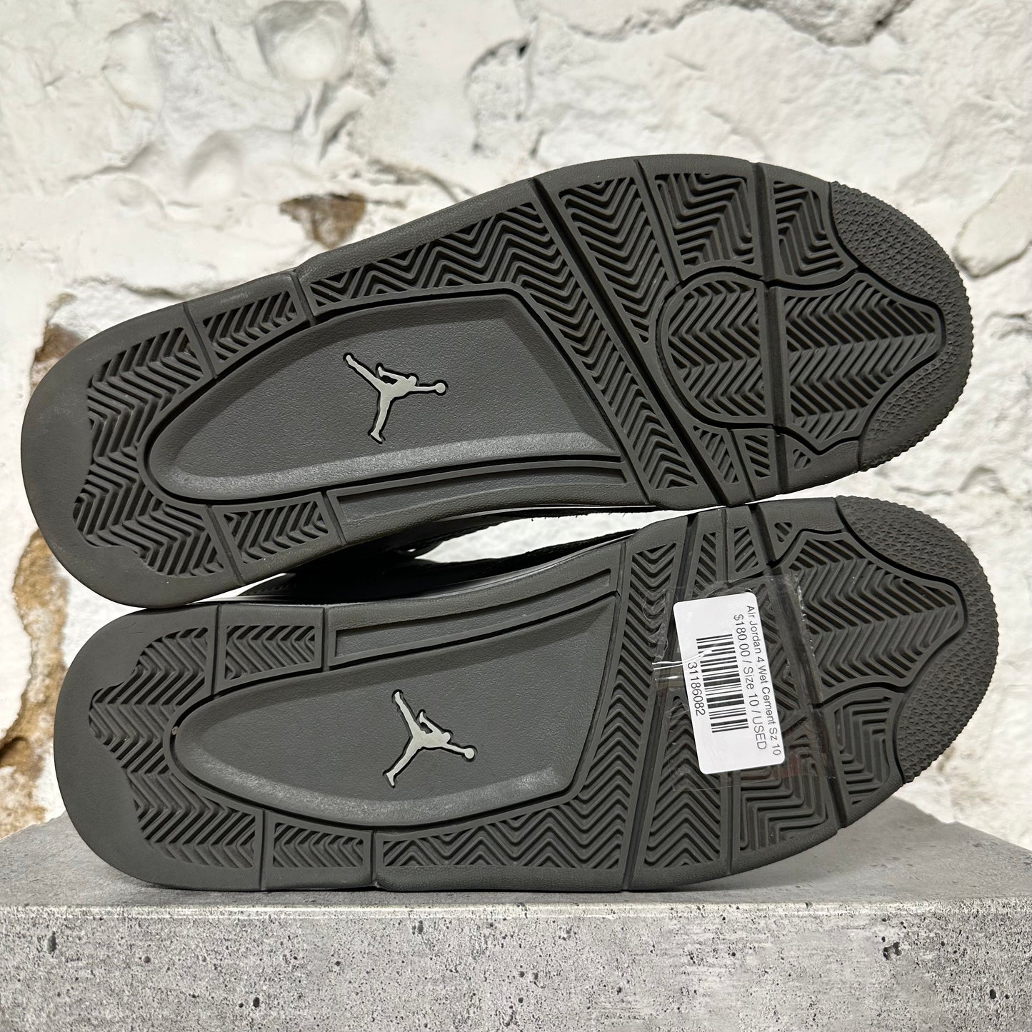 Air Jordan 4 Wet Cement Sz 10