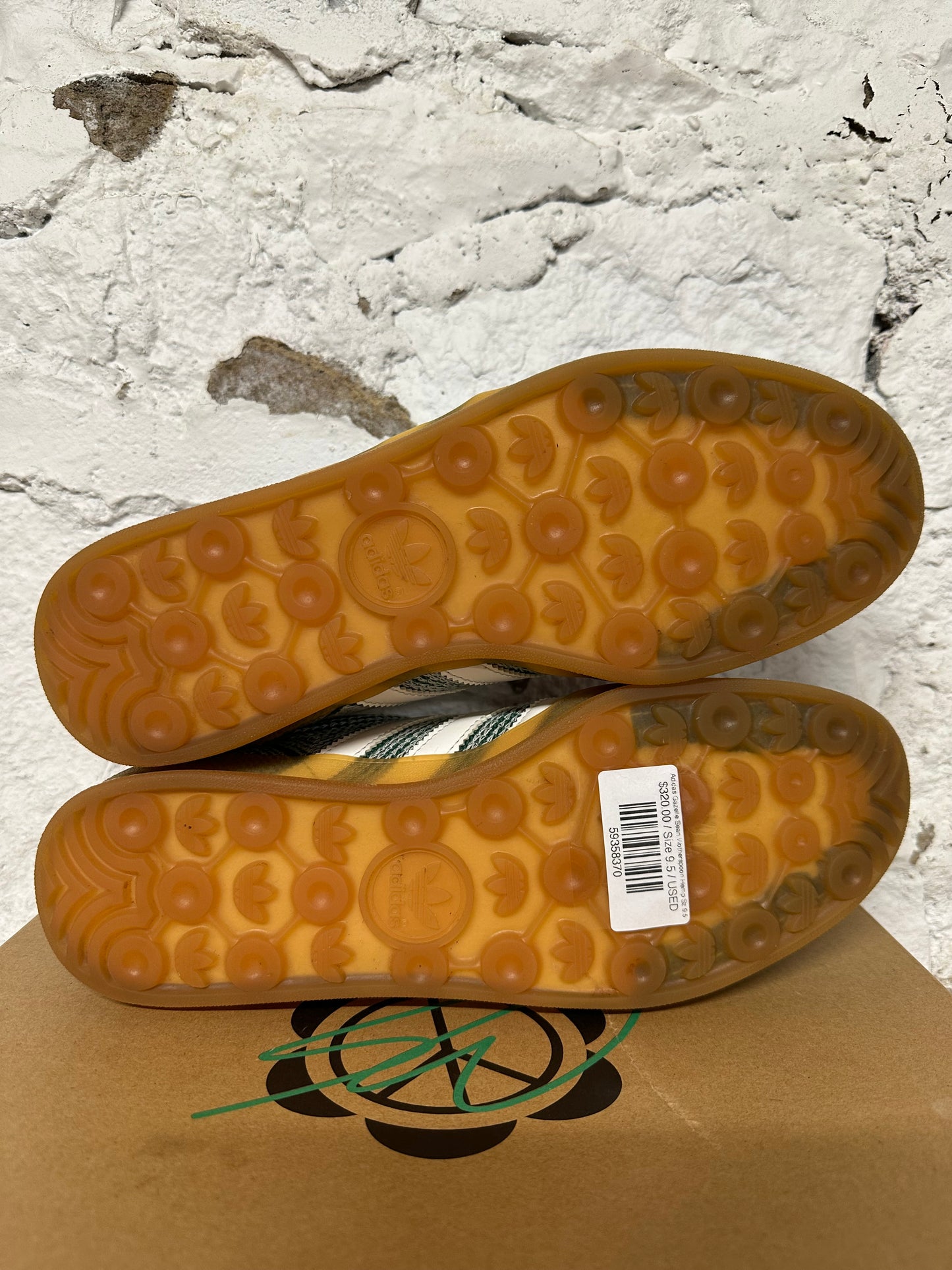 Adidas Gazelle Sean Wotherspoon Hemp Sz 9.5