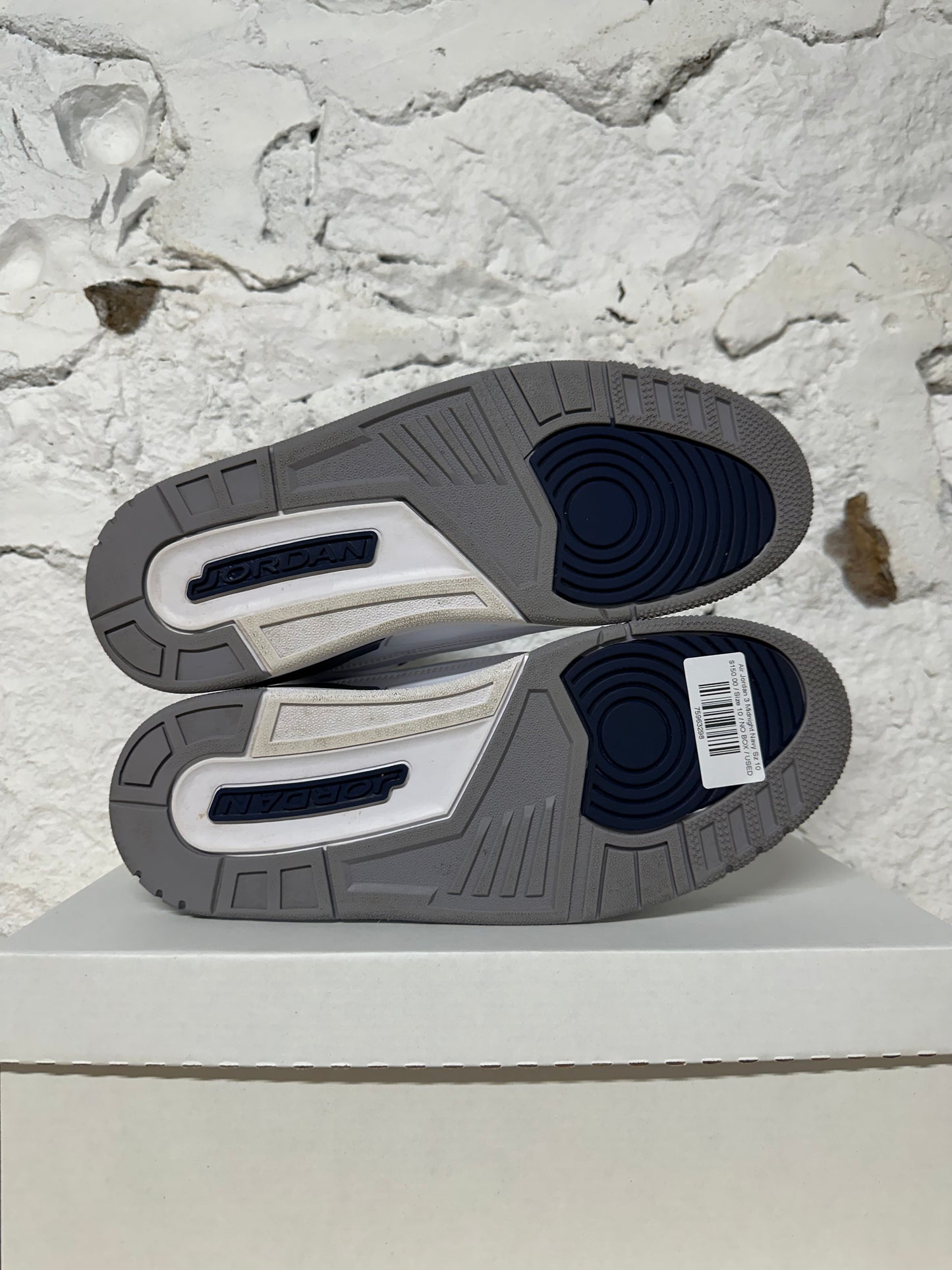 Air Jordan 3 Midnight Navy Sz 10