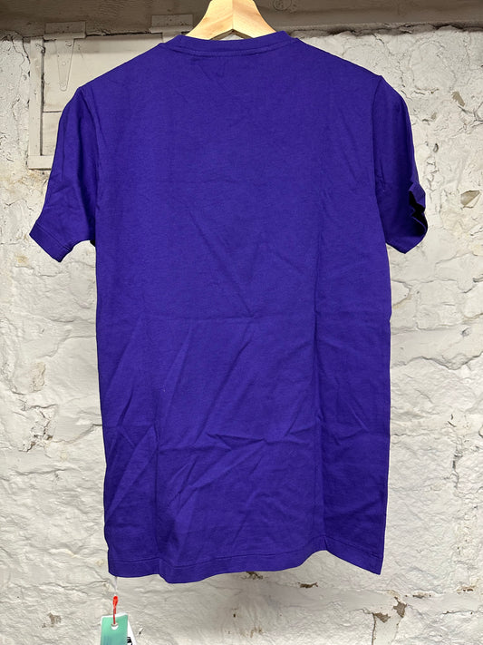 Off-White Paint Mirror Purple T-Shirt Sz XXS DS