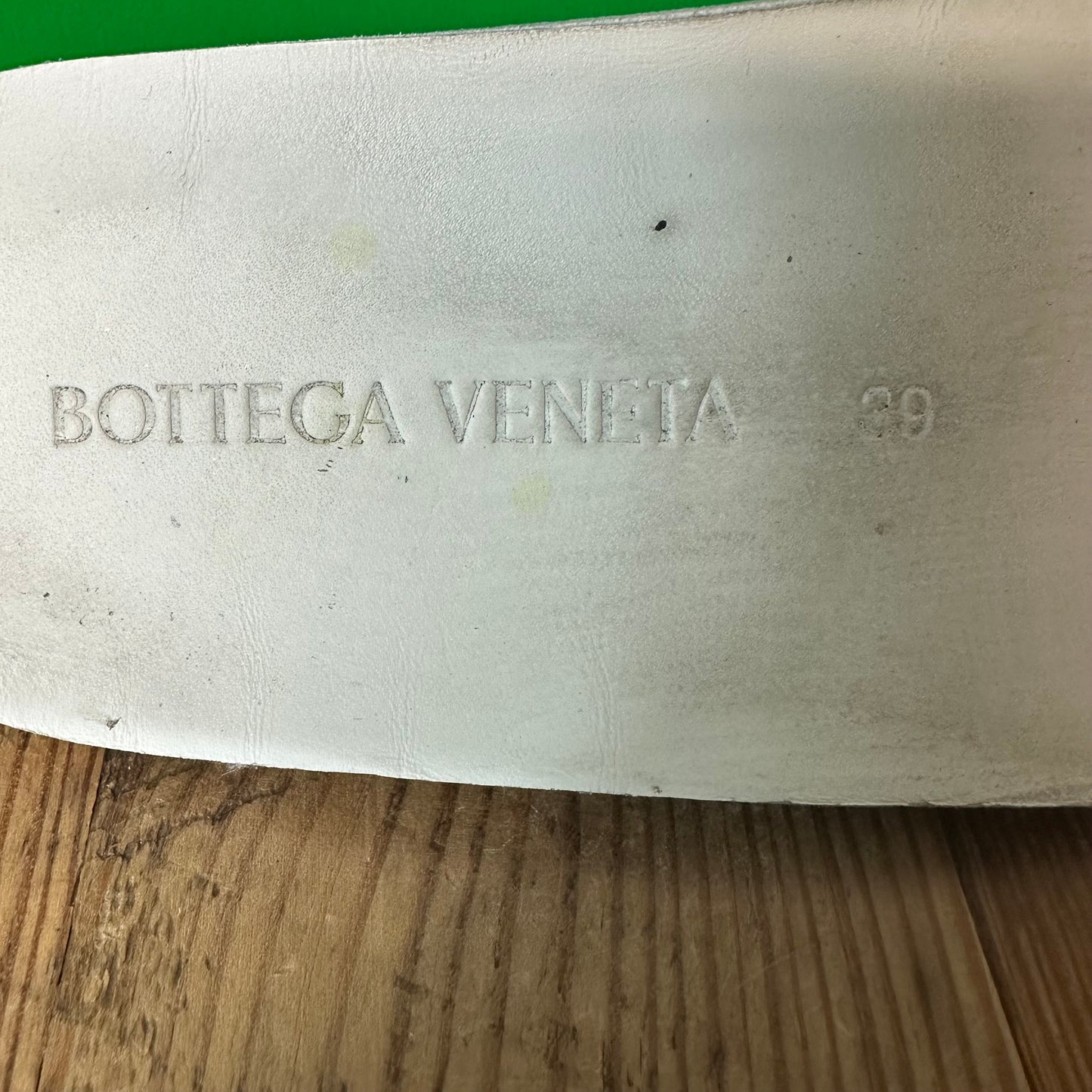 Bottega Veneta Sea Salt Sneaker Sz 6.5 (39)