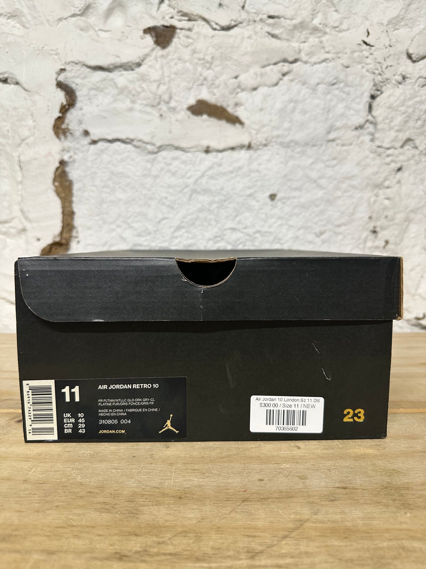 Air Jordan 10 London Sz 11 DS