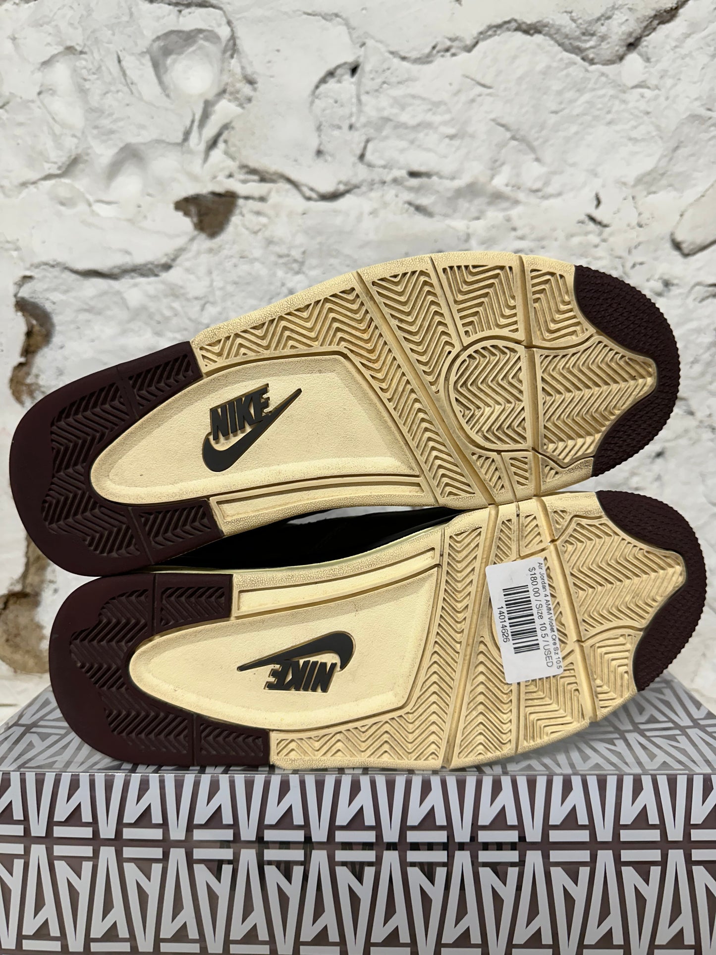 Air Jordan 4 A Ma Maniere Violet Ore Sz 10.5