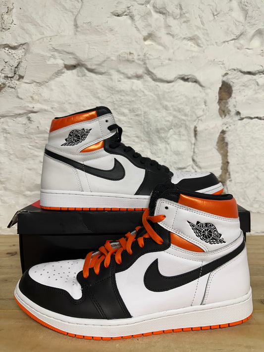 Air Jordan 1 High Electro Orange Sz 12