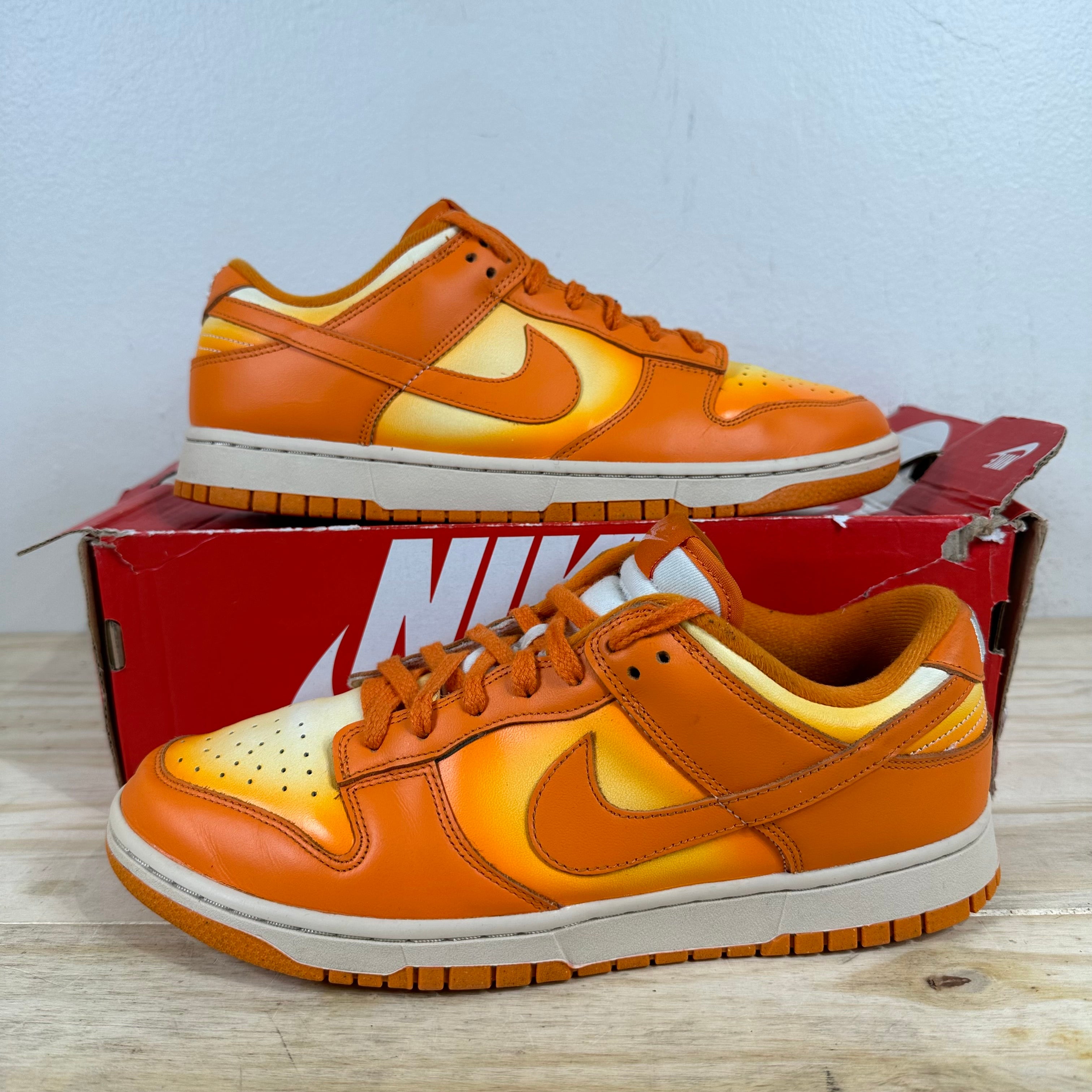 Nike Dunk Low Magma Orange Sz 10 (11.5W)