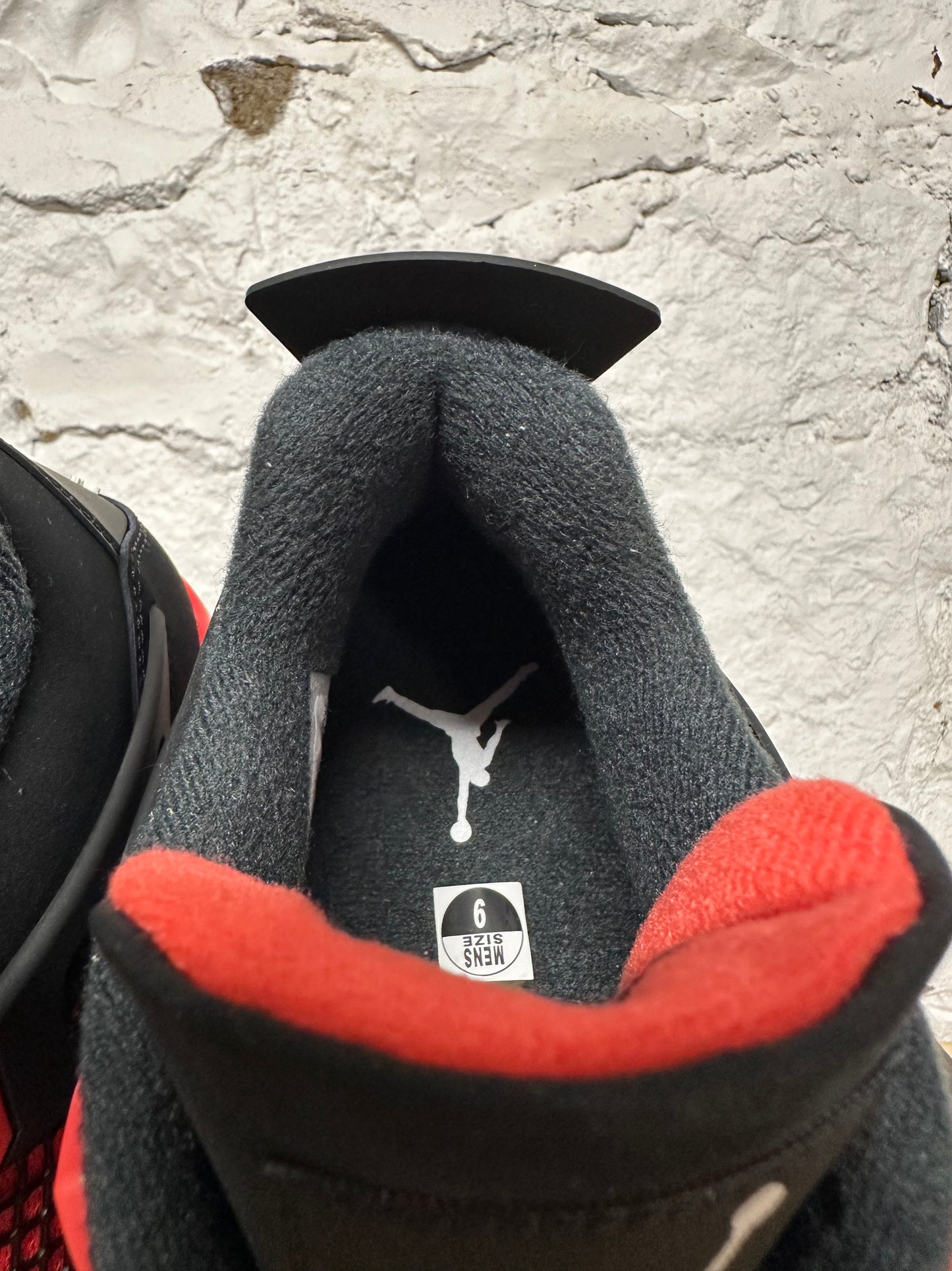 Air Jordan 4 Red Thunder Sz 9 DS