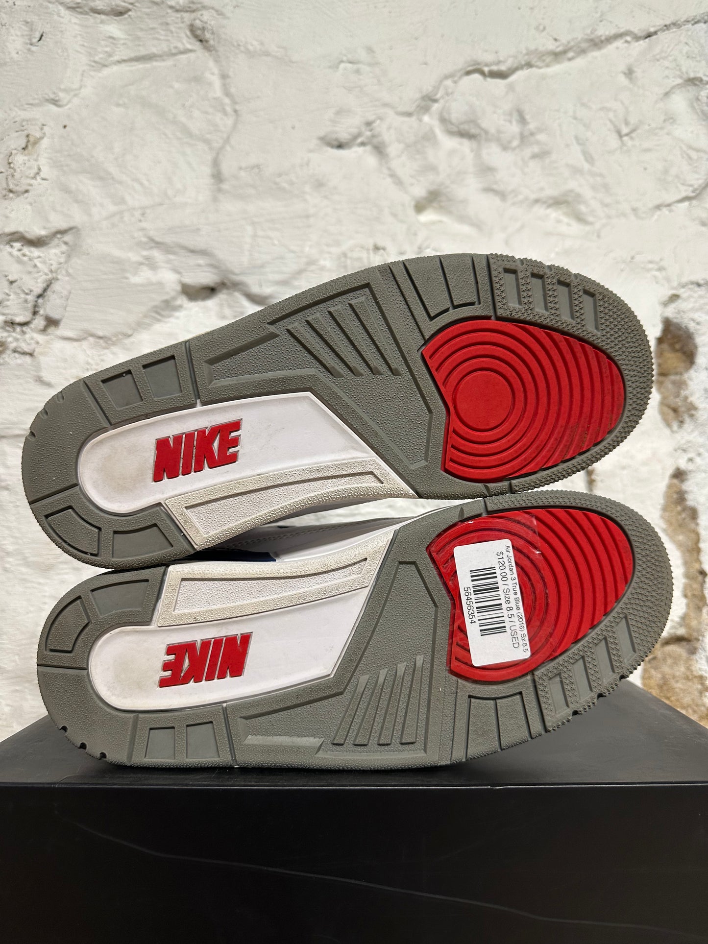 Air Jordan 3 True Blue (2016) Sz 8.5