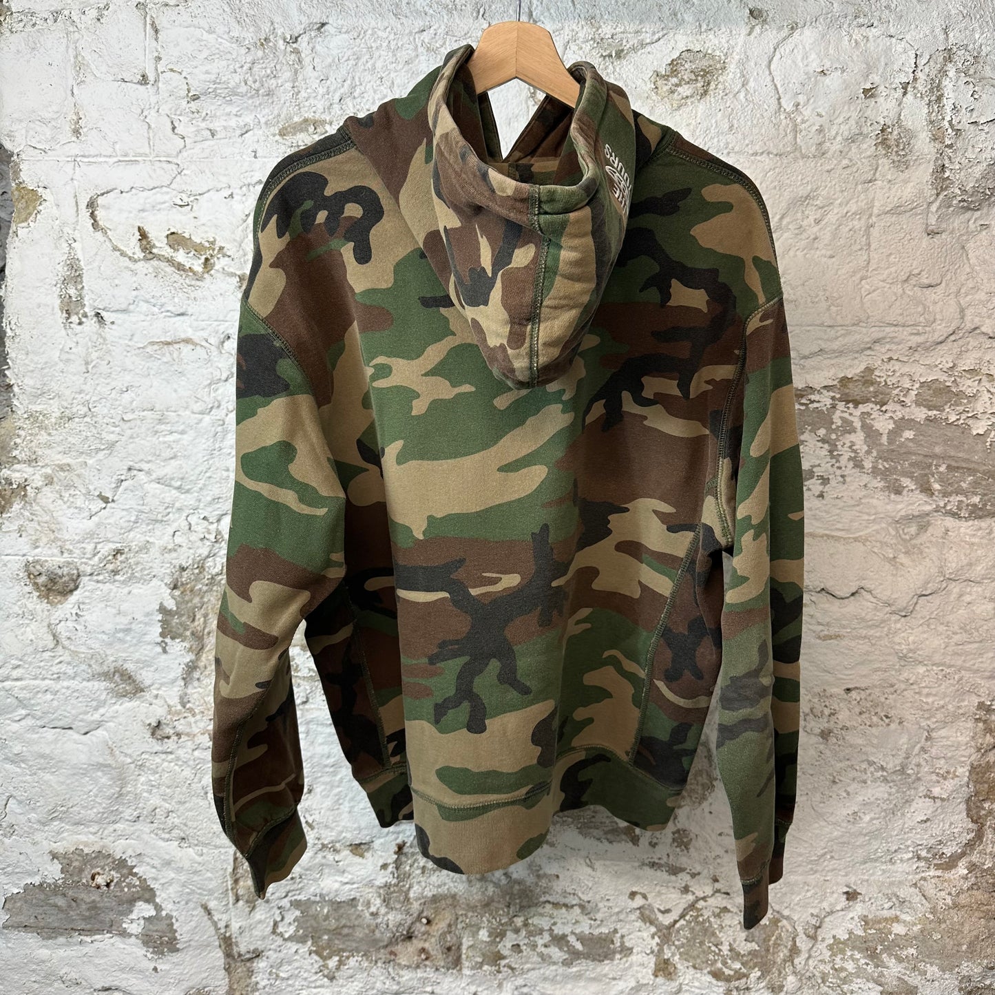 Supreme The World Hoodie Green Camo Sz M