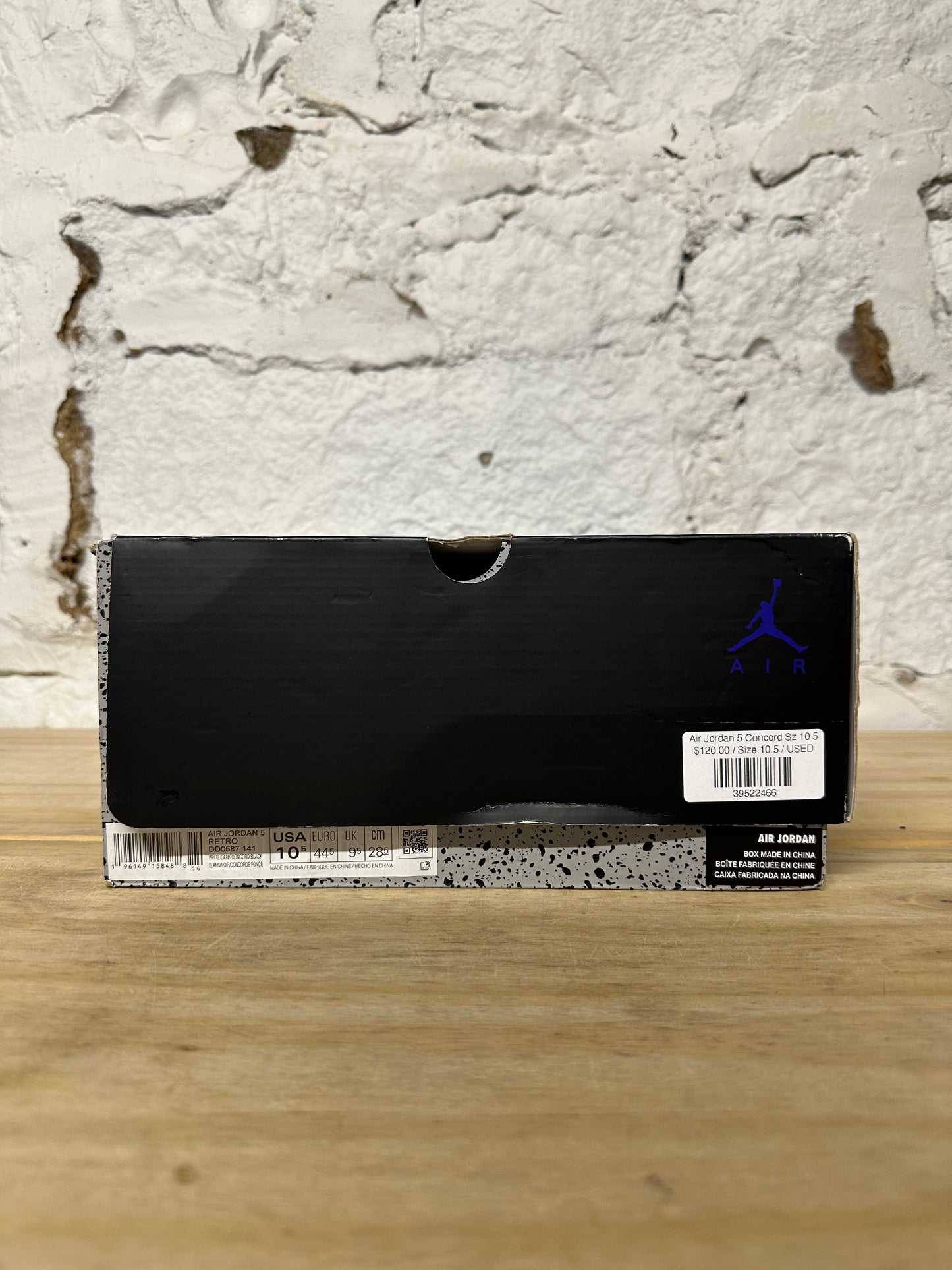 Air Jordan 5 Dark Concord Sz 10.5