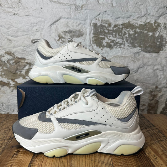 Dior B22 White Grey 3M Sneaker Sz 13 (46)