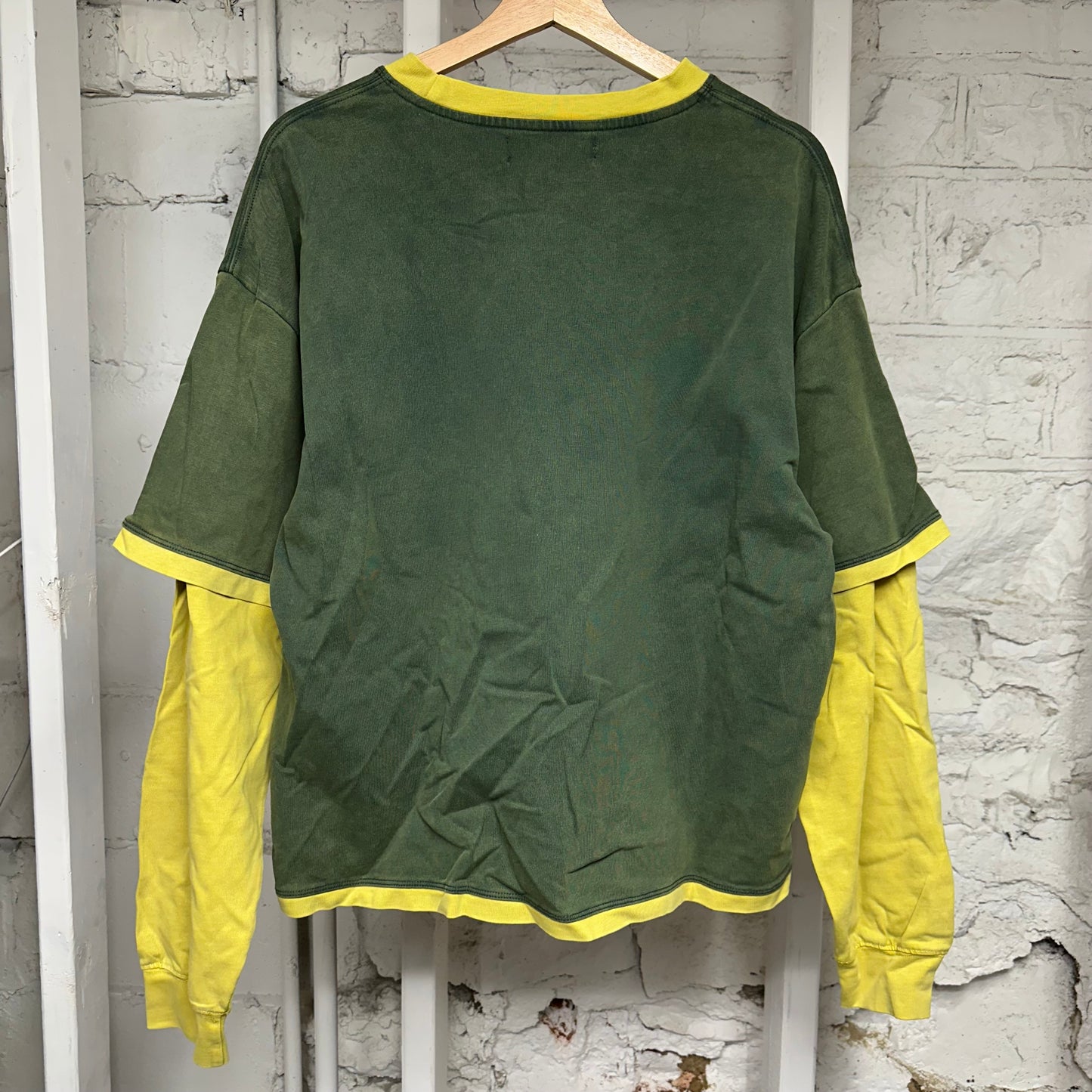 Vale Sound Of Valley Green Long Sleeve T-Shirt Sz S