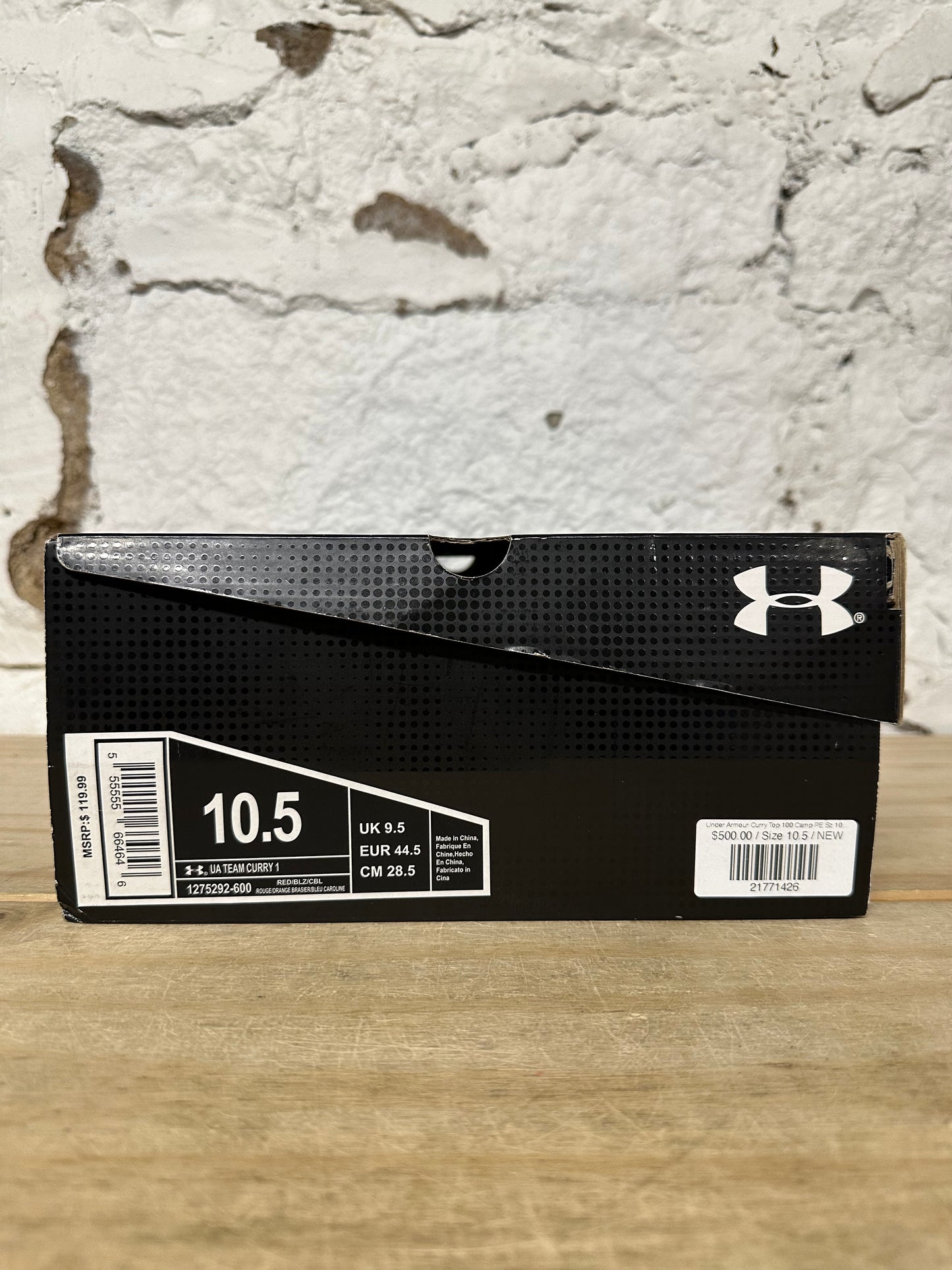 Under Armour Curry Top 100 Camp PE Sz 10.5 DS