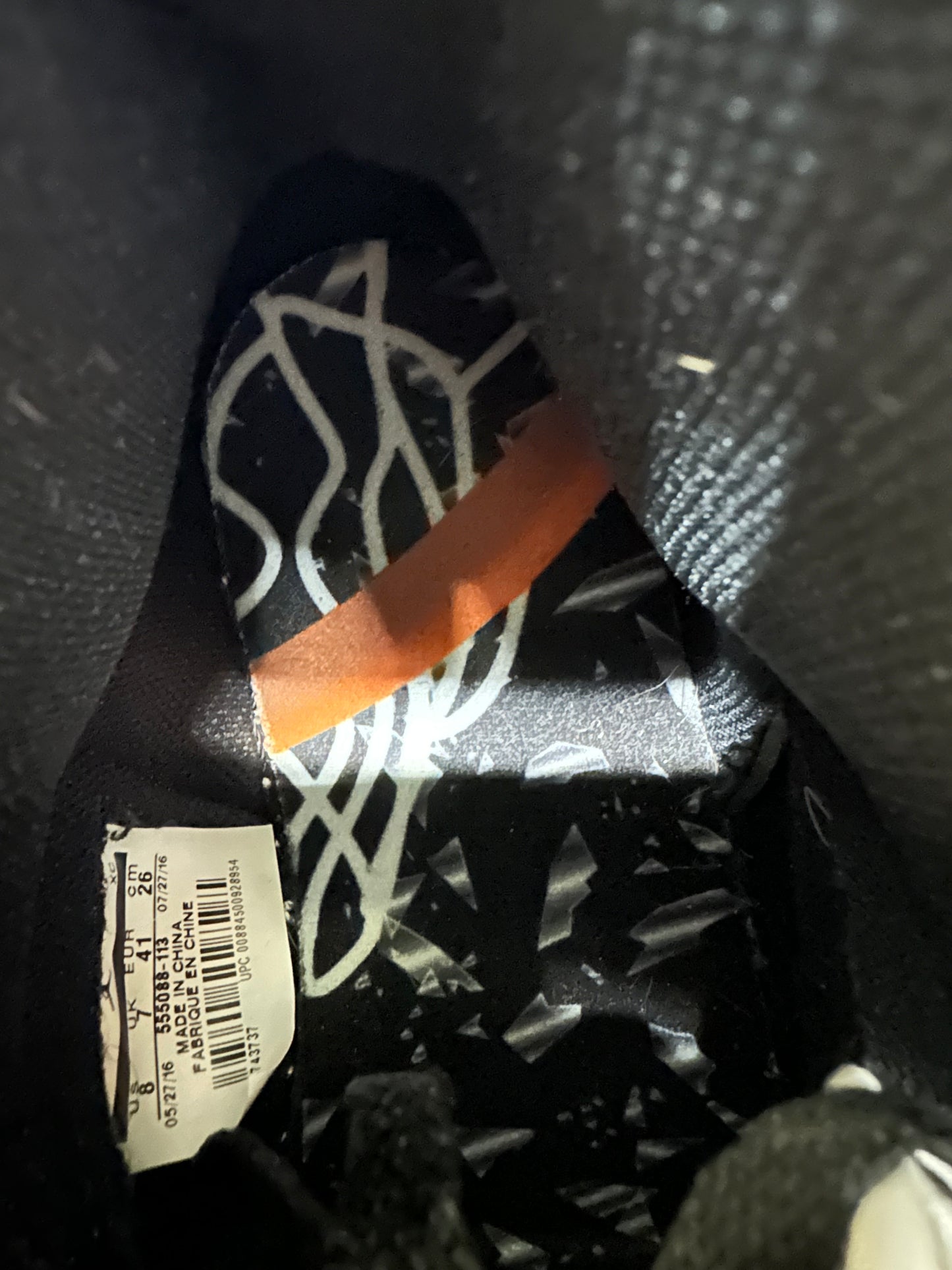 Air Jordan 1 High Shattered Backboard Away Sz 8