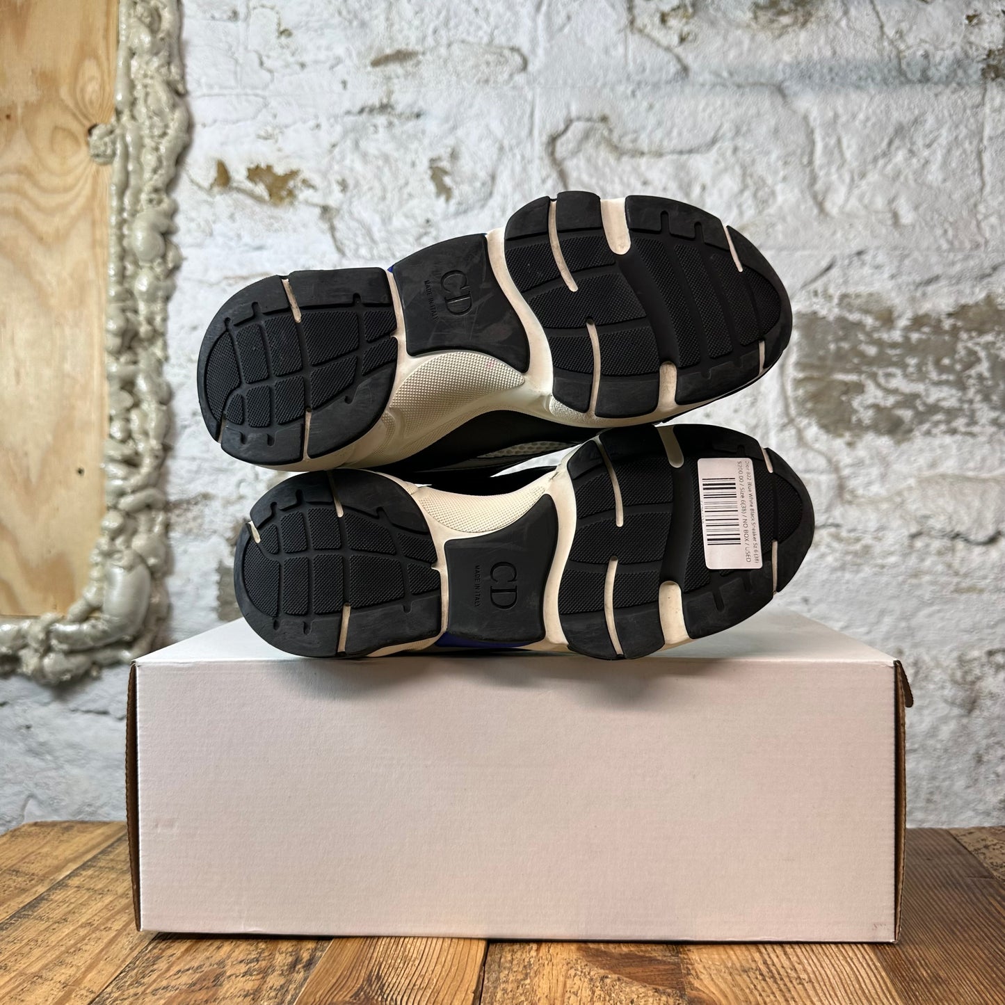 Dior B22 Blue White Black Sneaker Sz 6 (38)