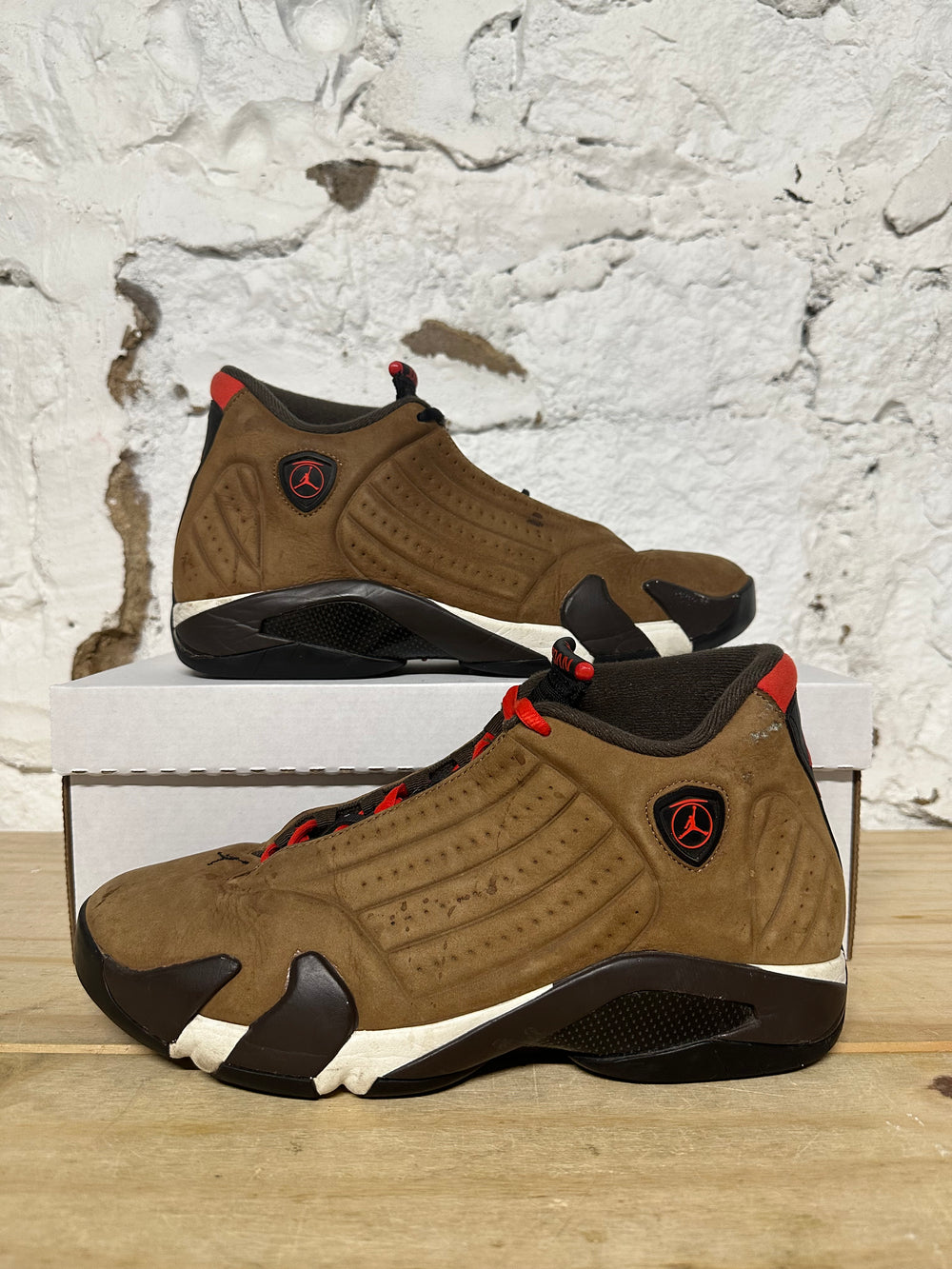 Air Jordan 14 Winterized Brown Sz 9.5